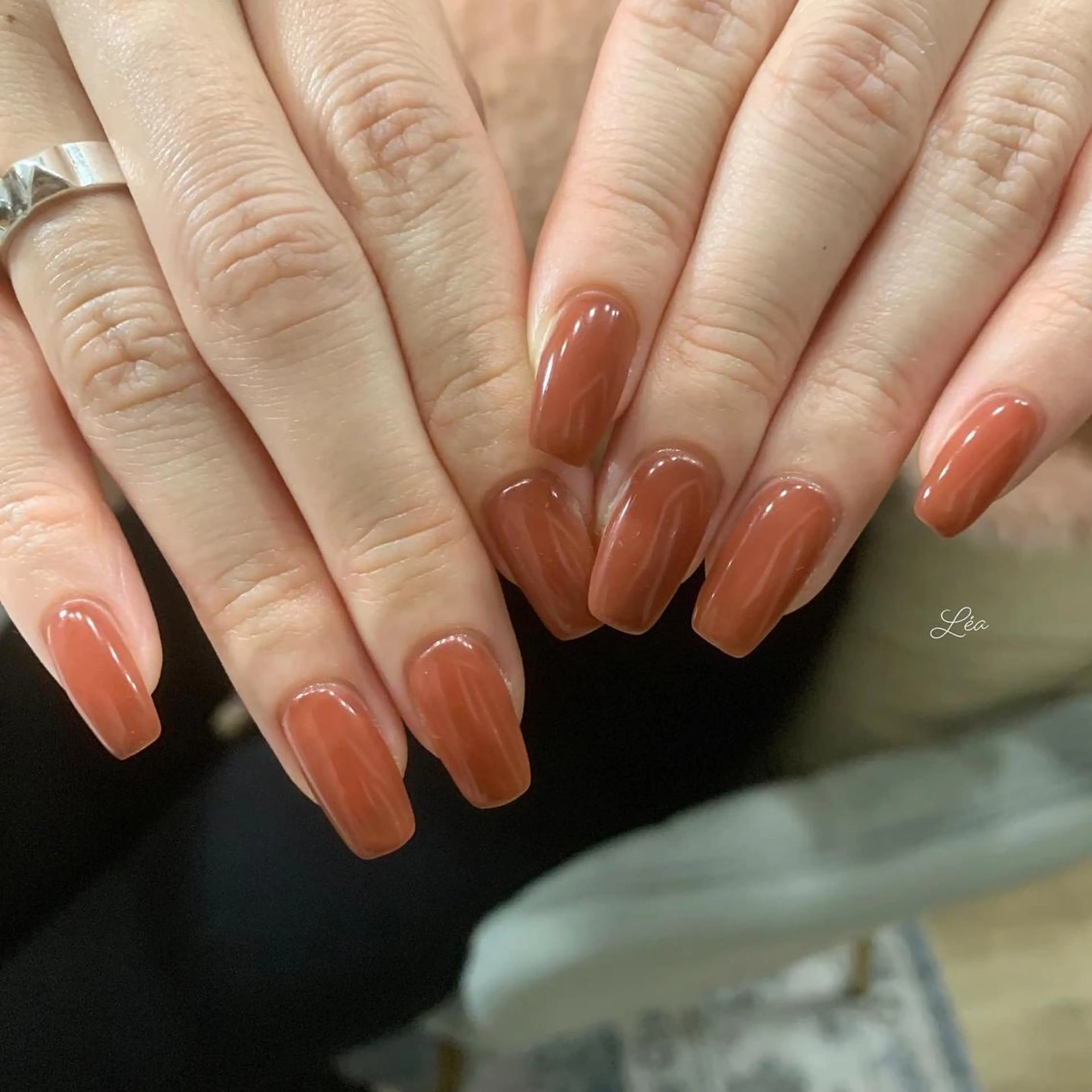 ネイル ジェルネイル パラジェル ソフトジェル Léa nailのネイルデザイン