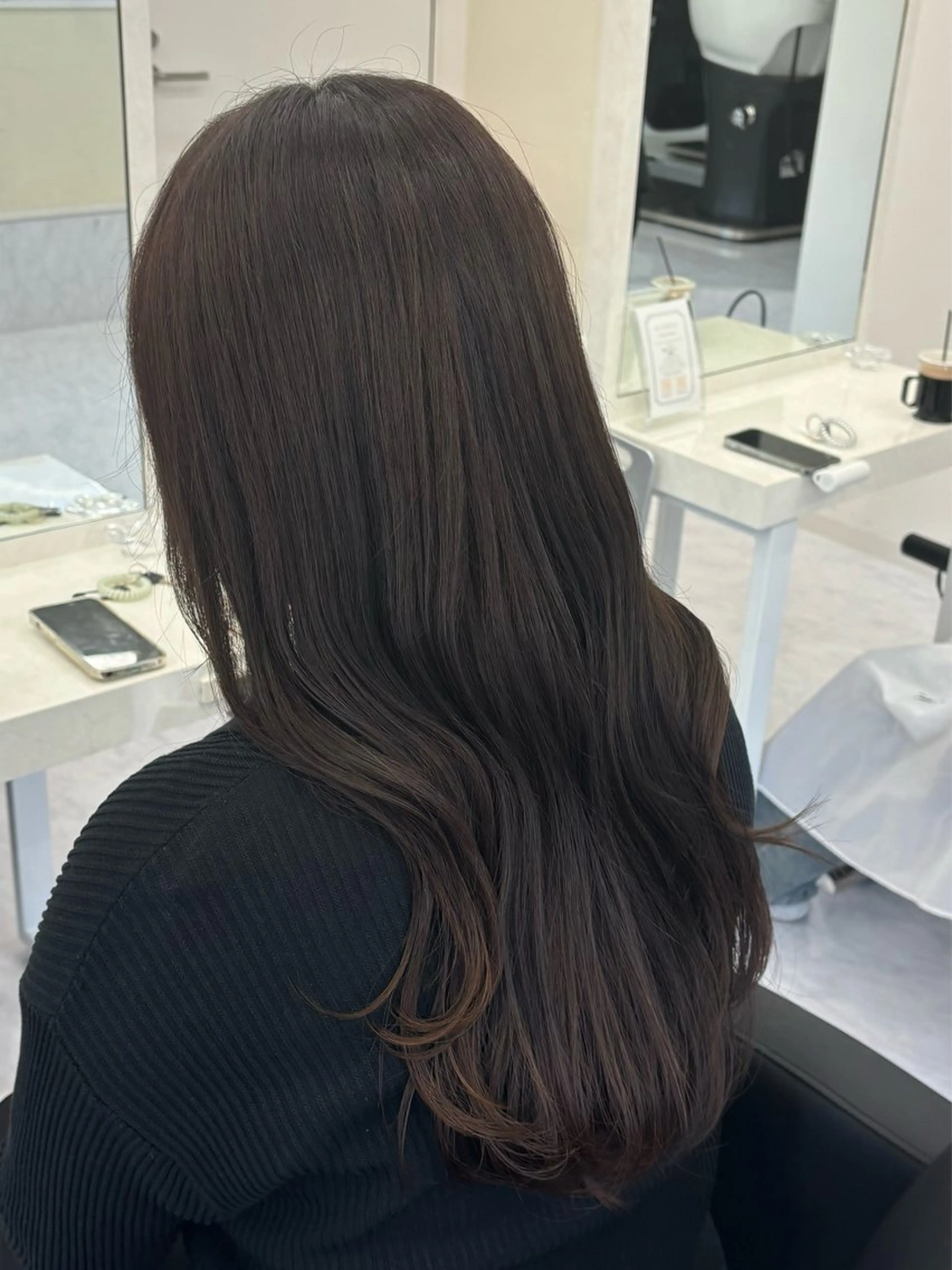 ロング カラー ヘアカラー 🎀レイヤー×透明感 カラー🎀Ayanoのヘアスタイル