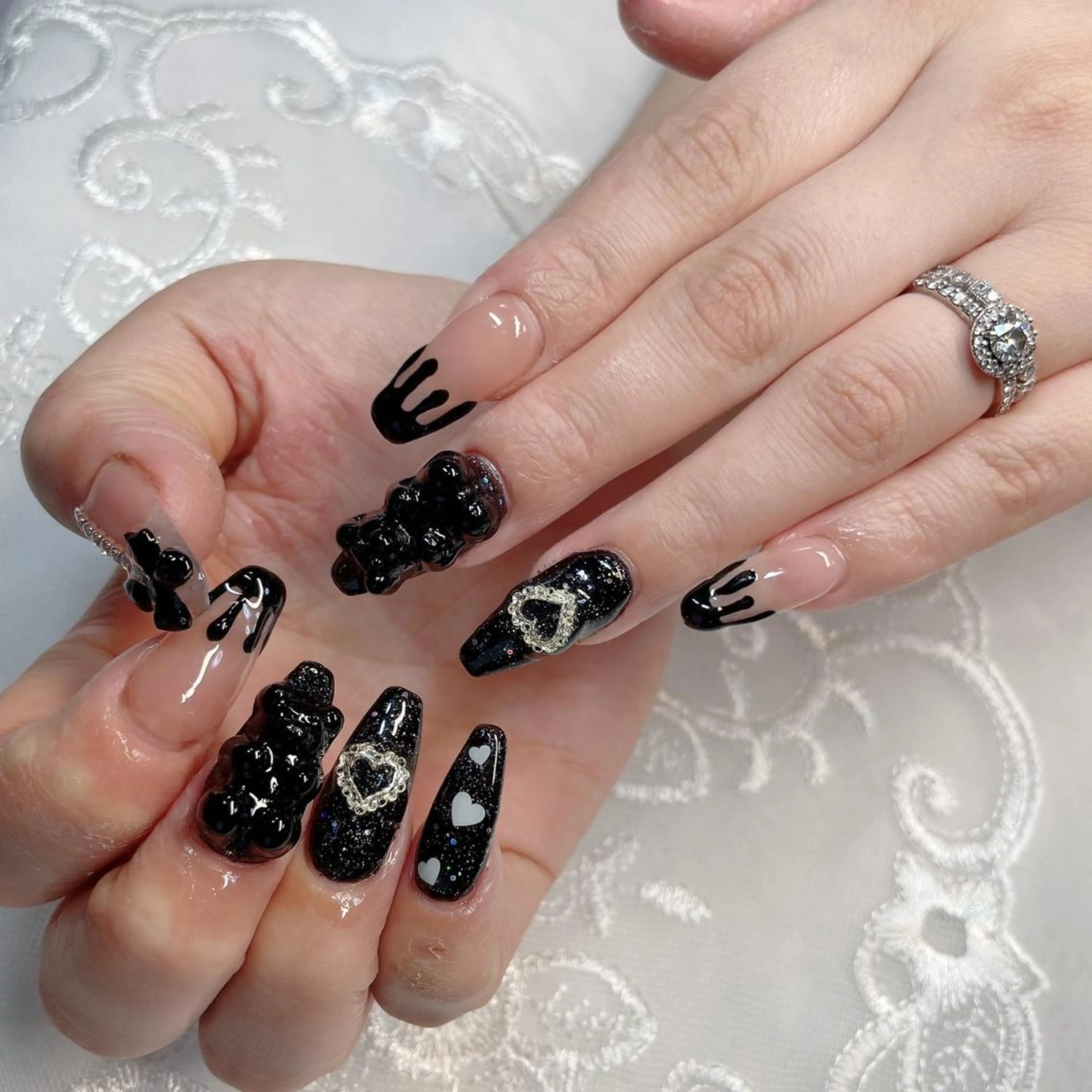 ロング 💜MIYA nail川崎店のネイルデザイン