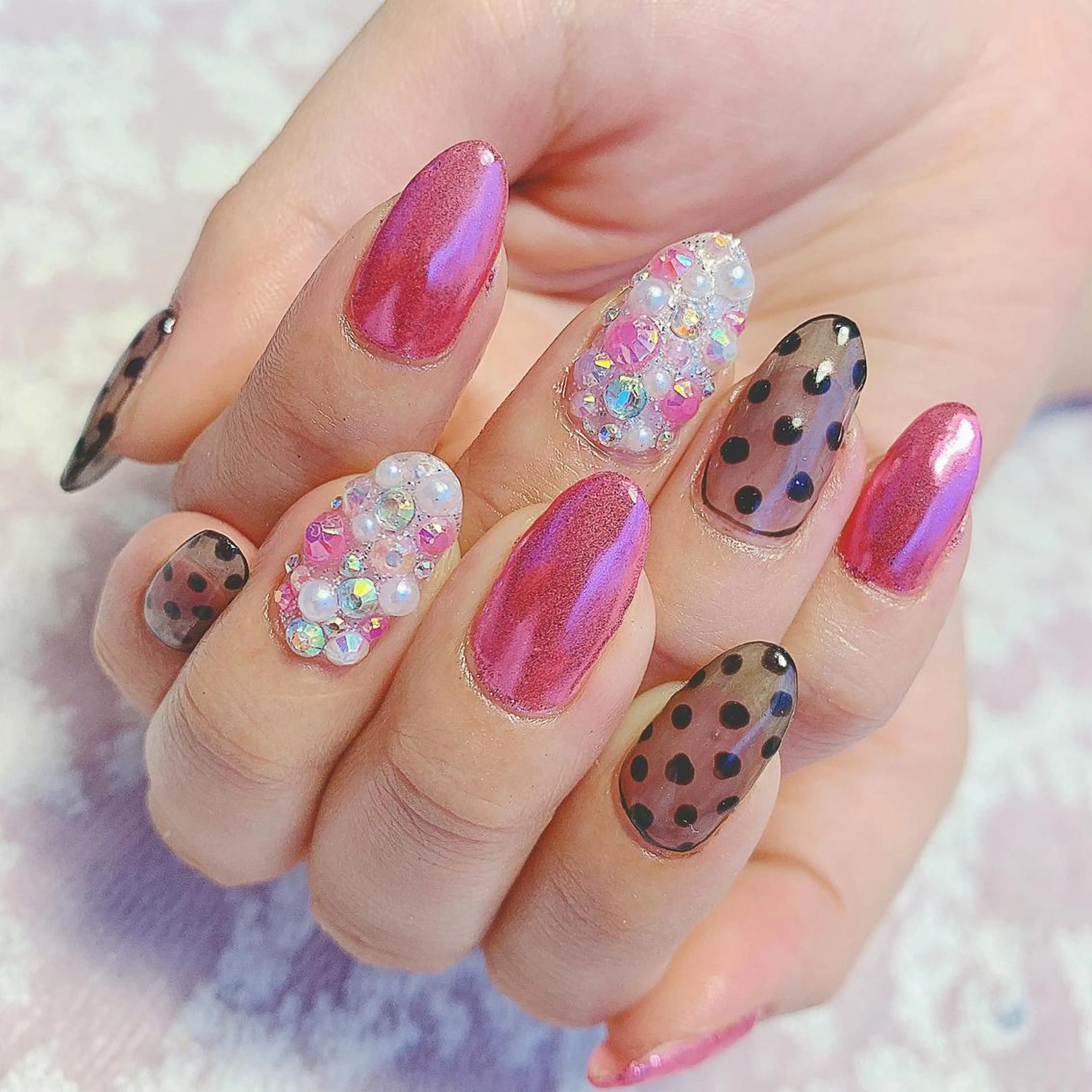 ネイル 名倉 なな子のネイルデザイン