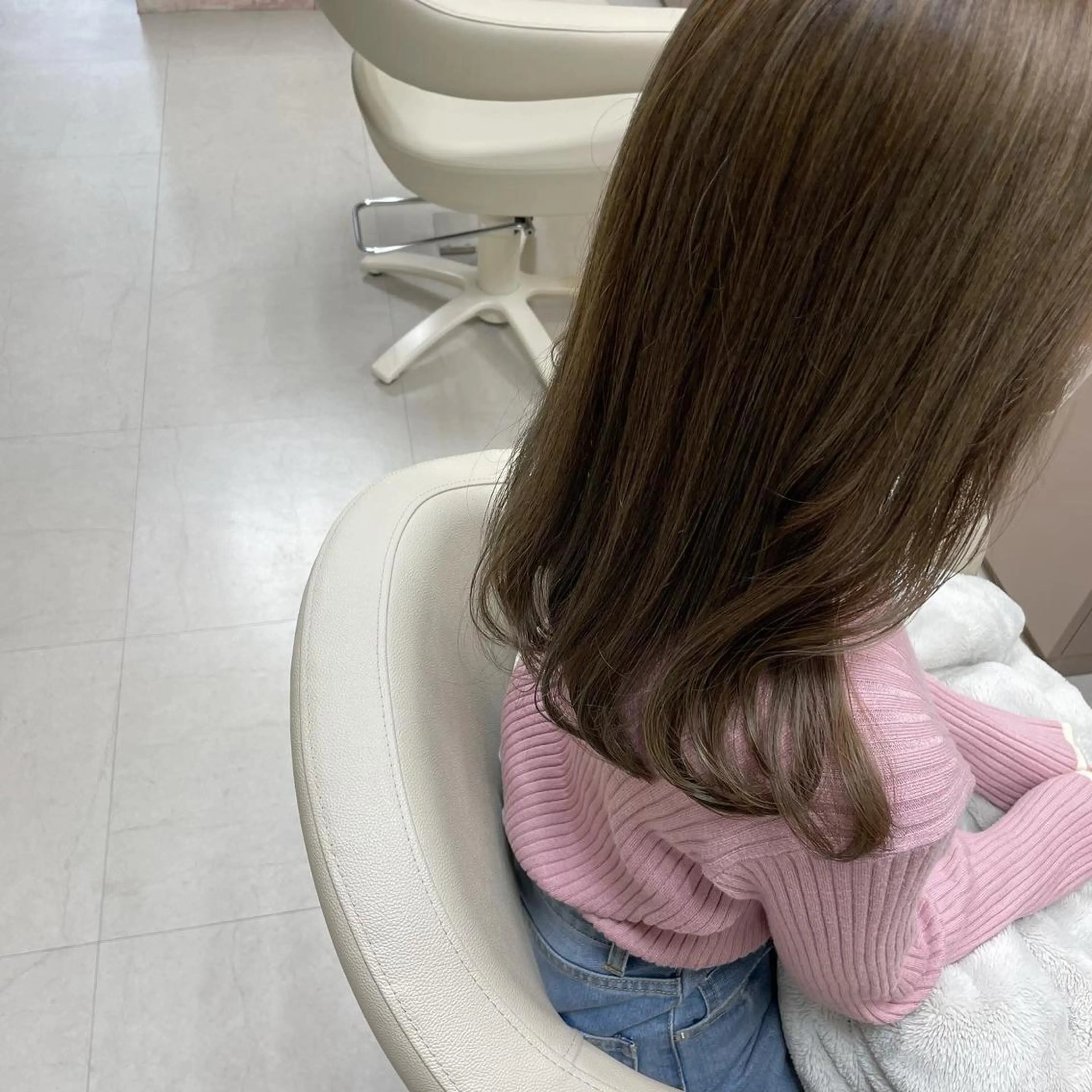 セミロング カラー カット ヘアカラー トリートメント Lemupu所属・坂本 沙也加のヘアスタイル