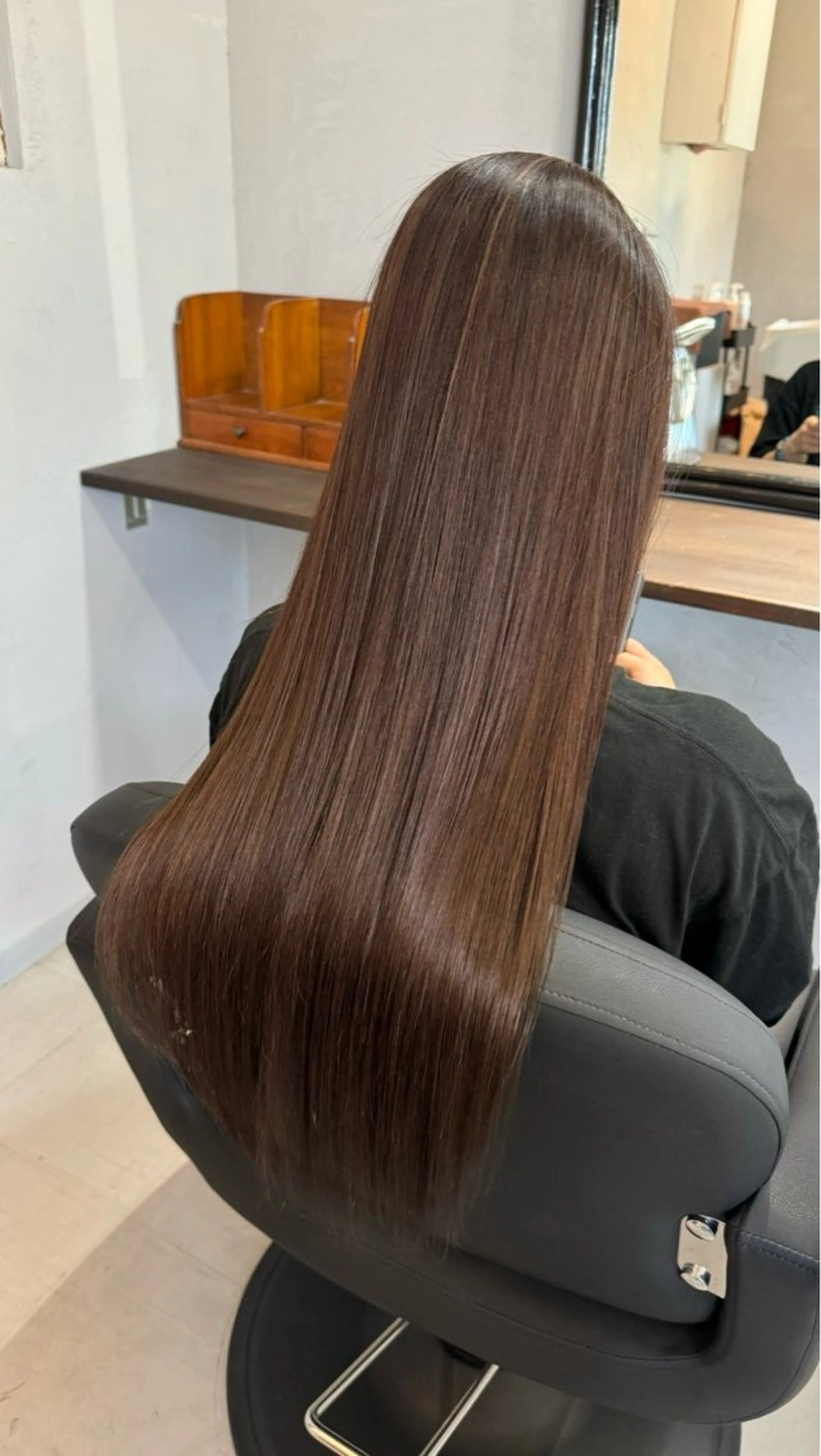 ロング カラー 透明感カラー トリートメント ヘアカラー トリートメント ゆーき/髪質改善 .カラーモデル🫧のヘアスタイル