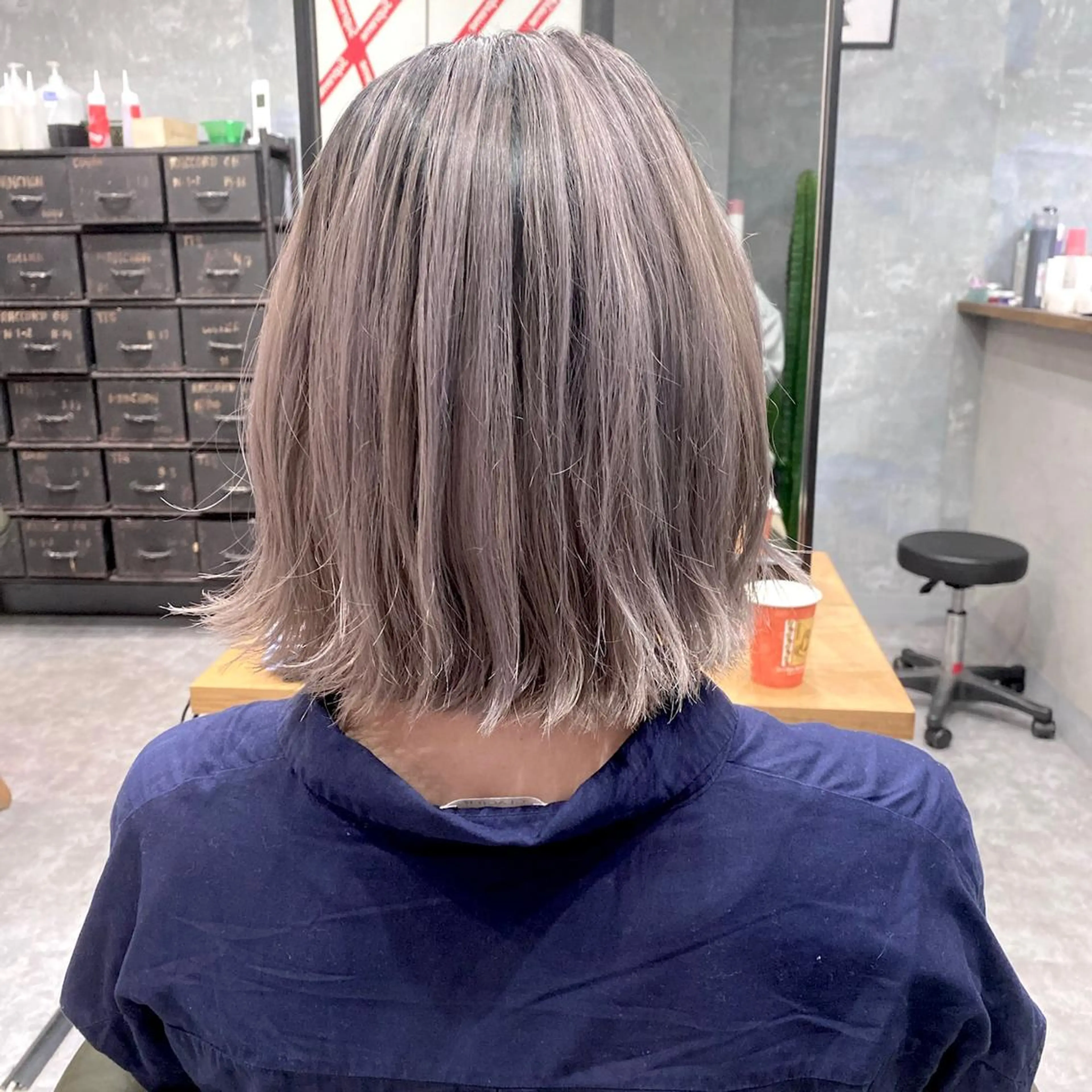 透明感Wカラー & トリートメントの写真