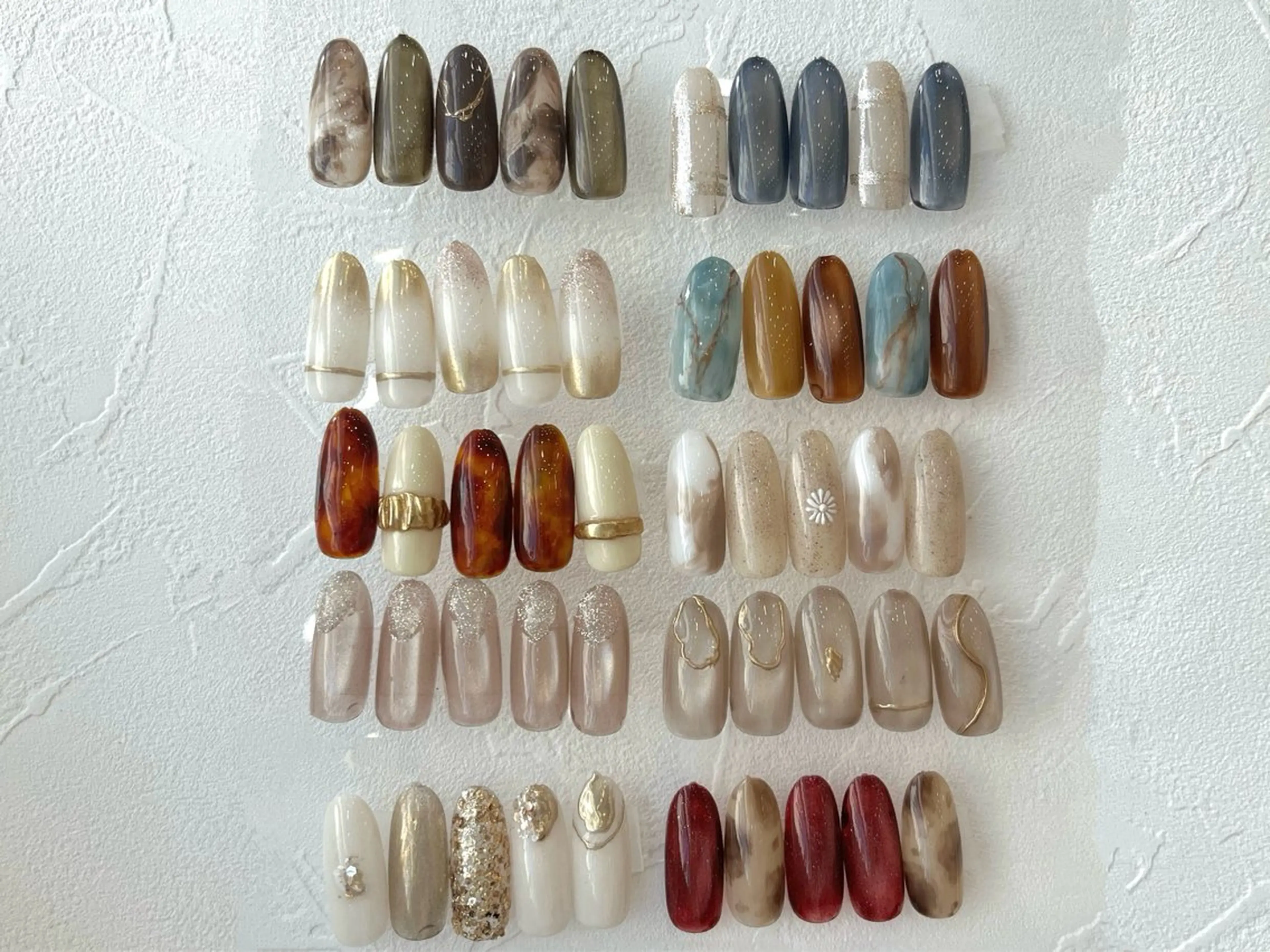 《オフ有🌺》定額ニュアンスデザイン🤎パラジェル使用/長さだし🉑の写真