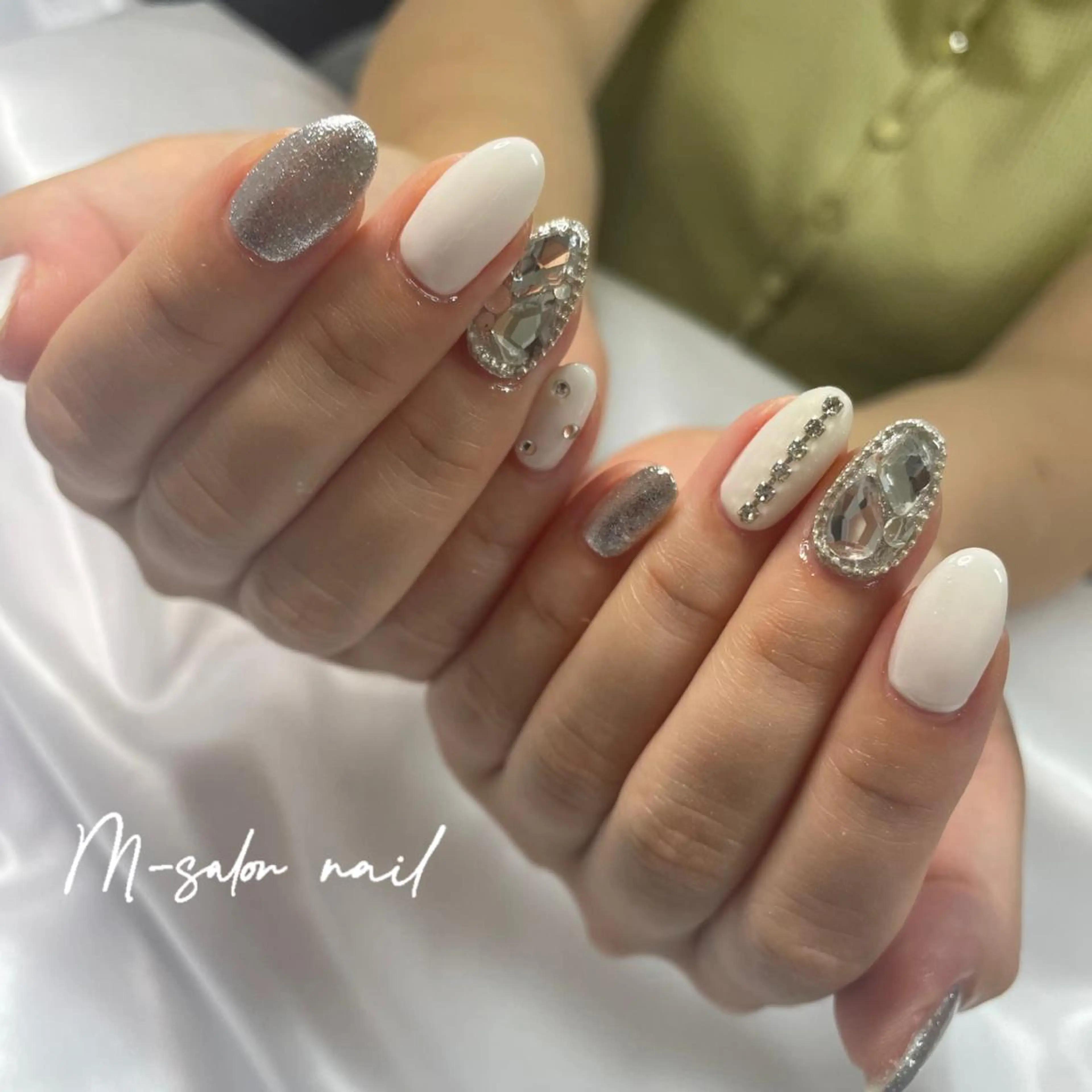 ネイル ハンドネイル 韓国/網紅/パーツ M-salonのネイルデザイン