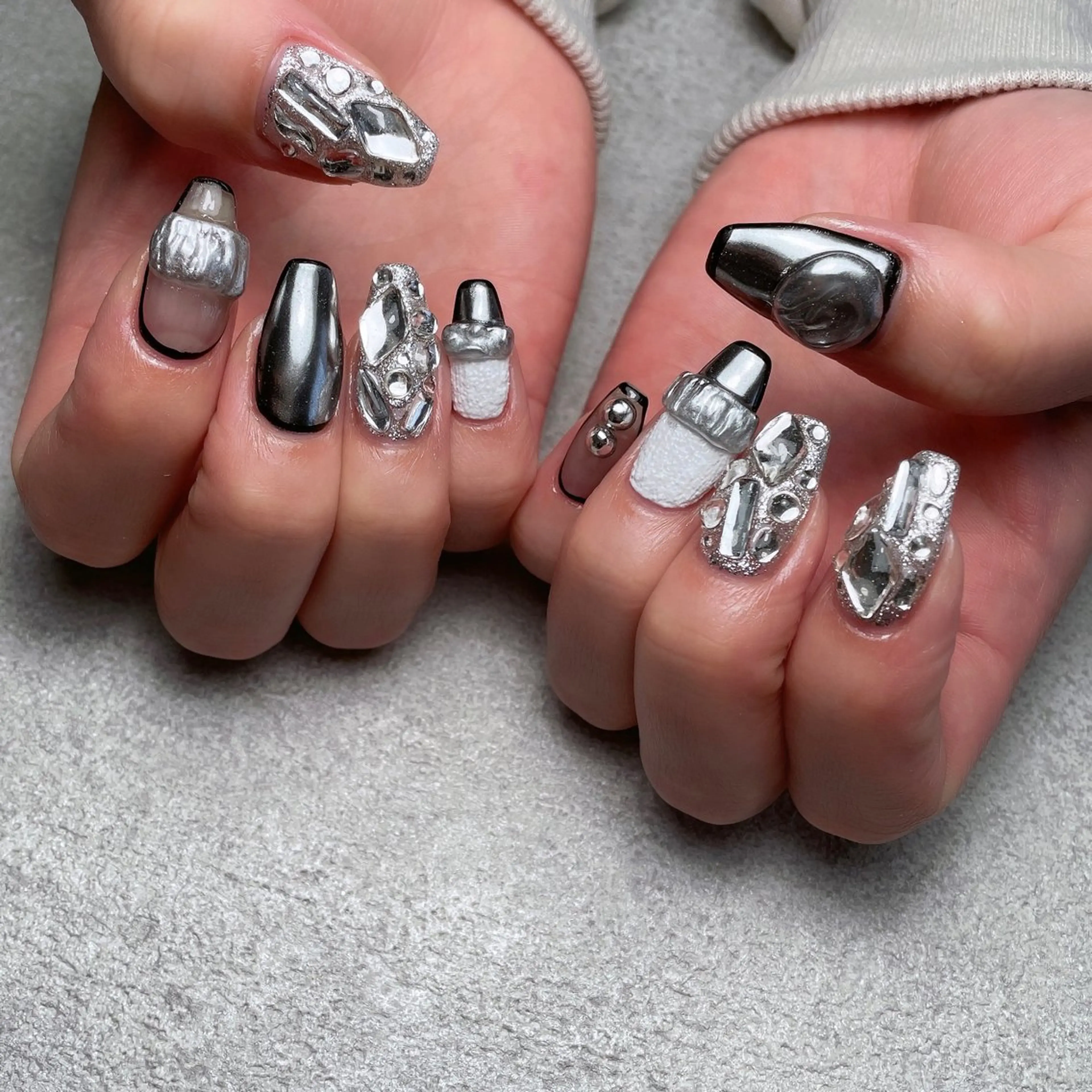 ネイル ミラーネイル ニュアンスネイル ALL Nail &whiteningのその他イメージ