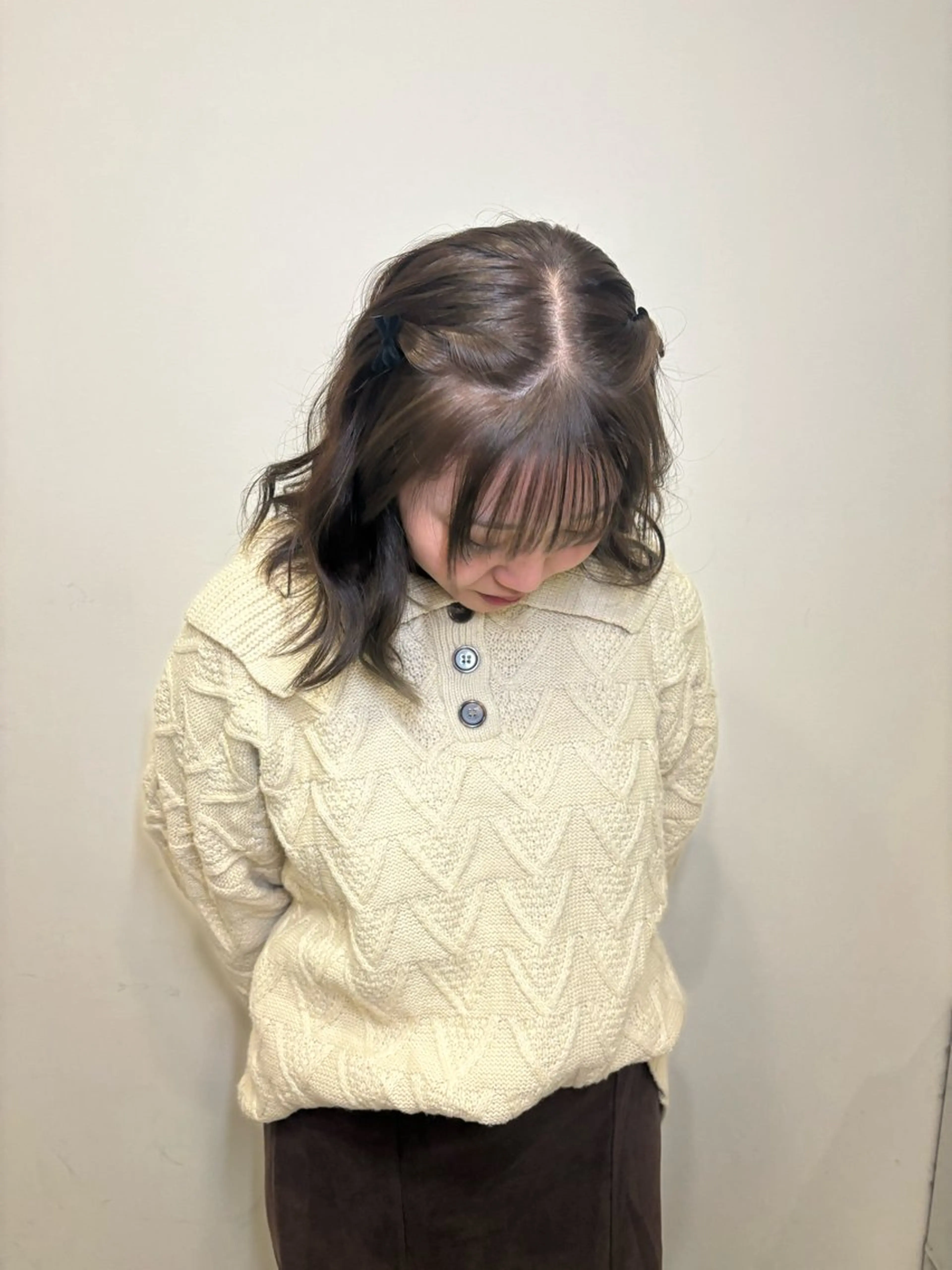 ミディアム カラー アスカ/ 武庫之荘美容室のヘアスタイル