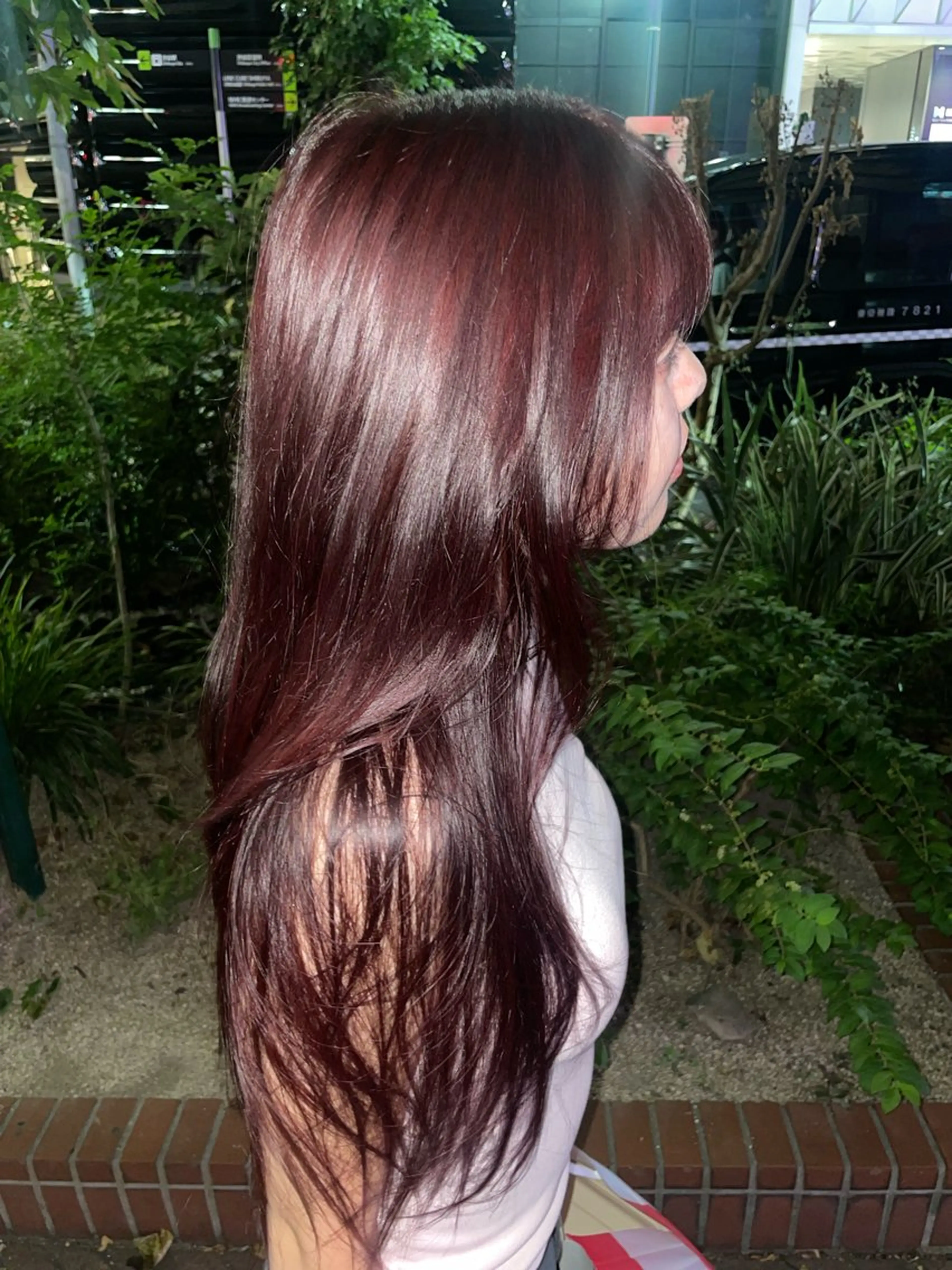 ロング ハイライト 髪質改善 レイヤーカット ロング トリートメント レディースカラー✨ urara渋谷のヘアスタイル