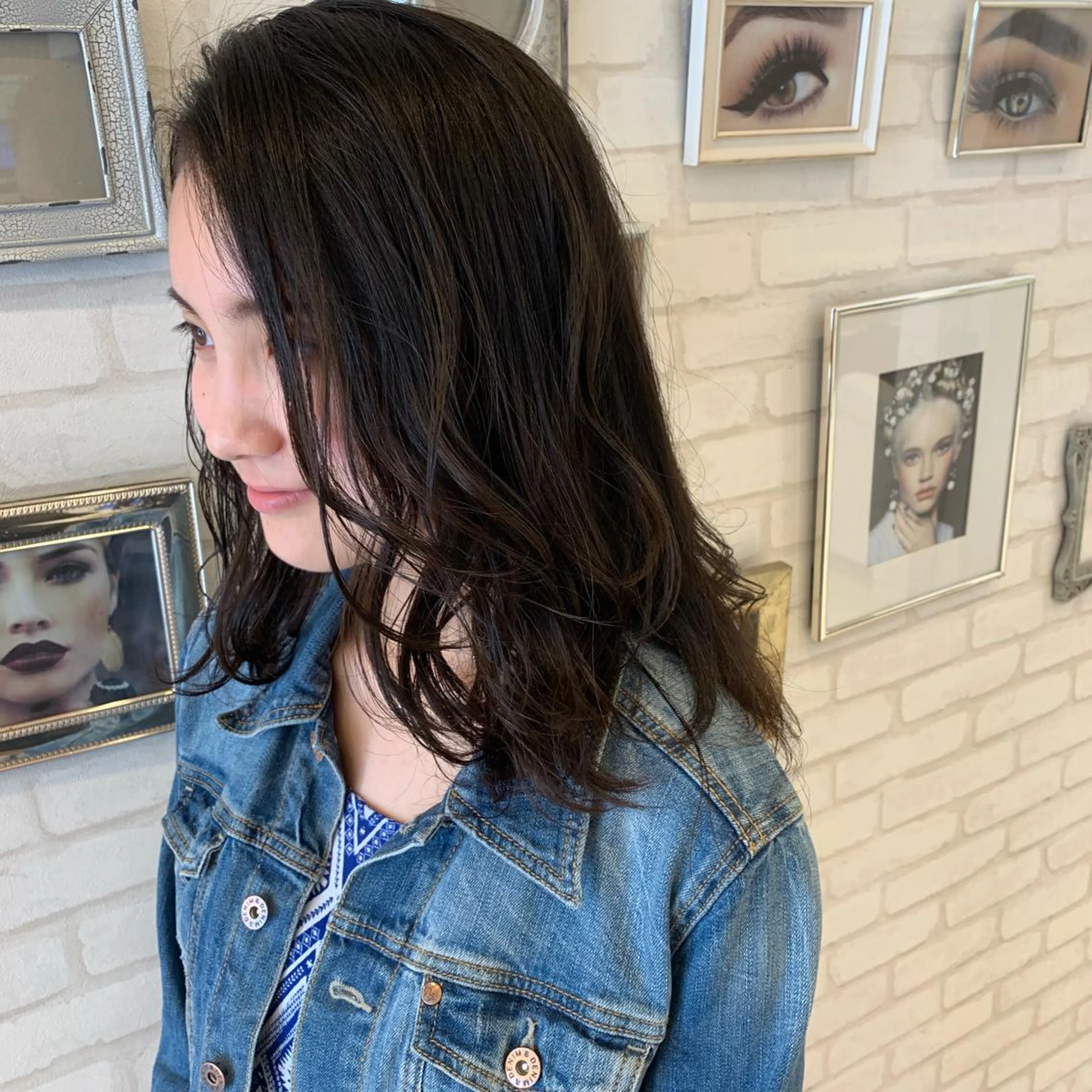 ミディアム ému エミュ　hair &spa所属・近藤 みゅうまのヘアスタイル