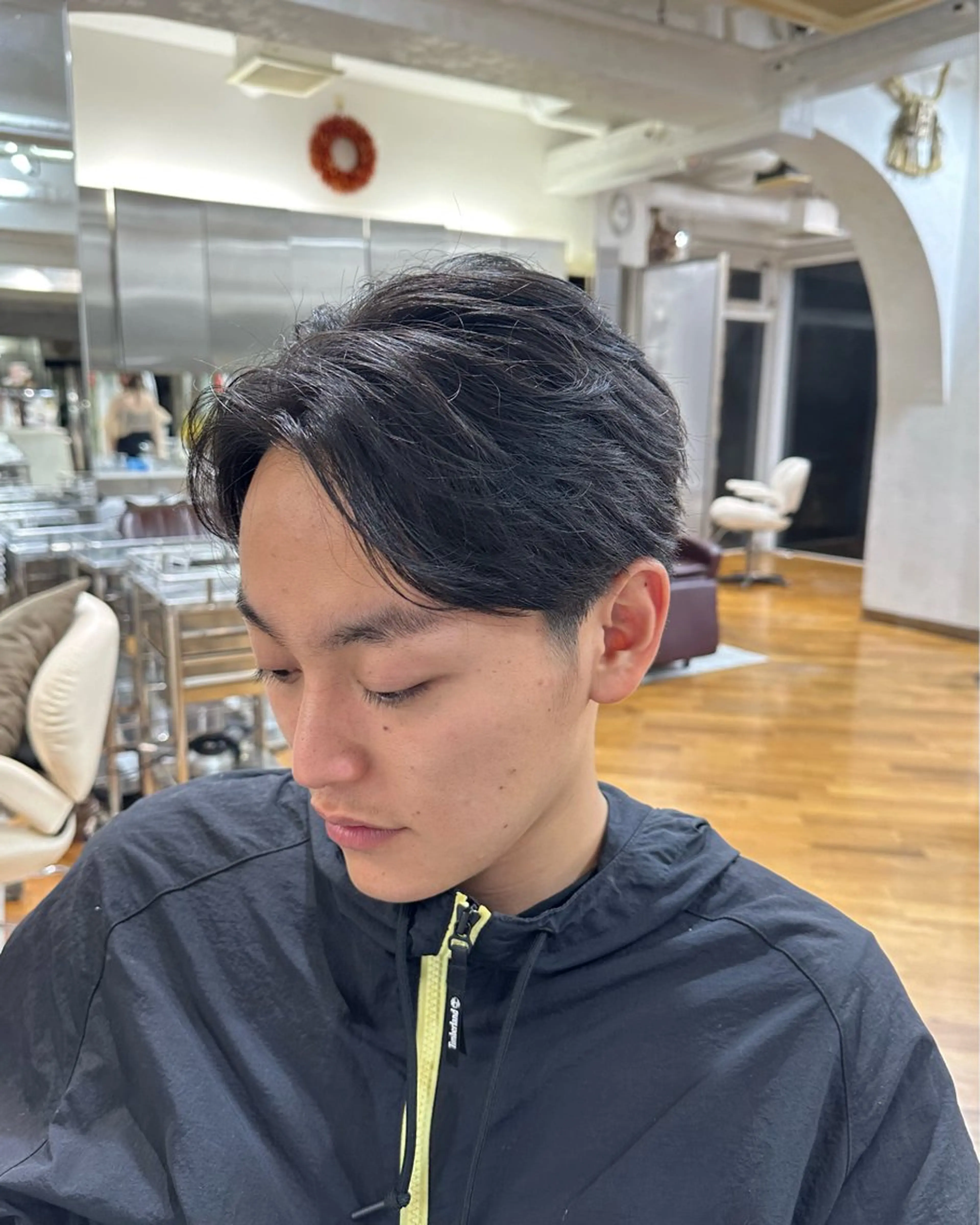 ショート メンズ メンズ韓国風 韓国風ヘア 江原 貴登のヘアスタイル