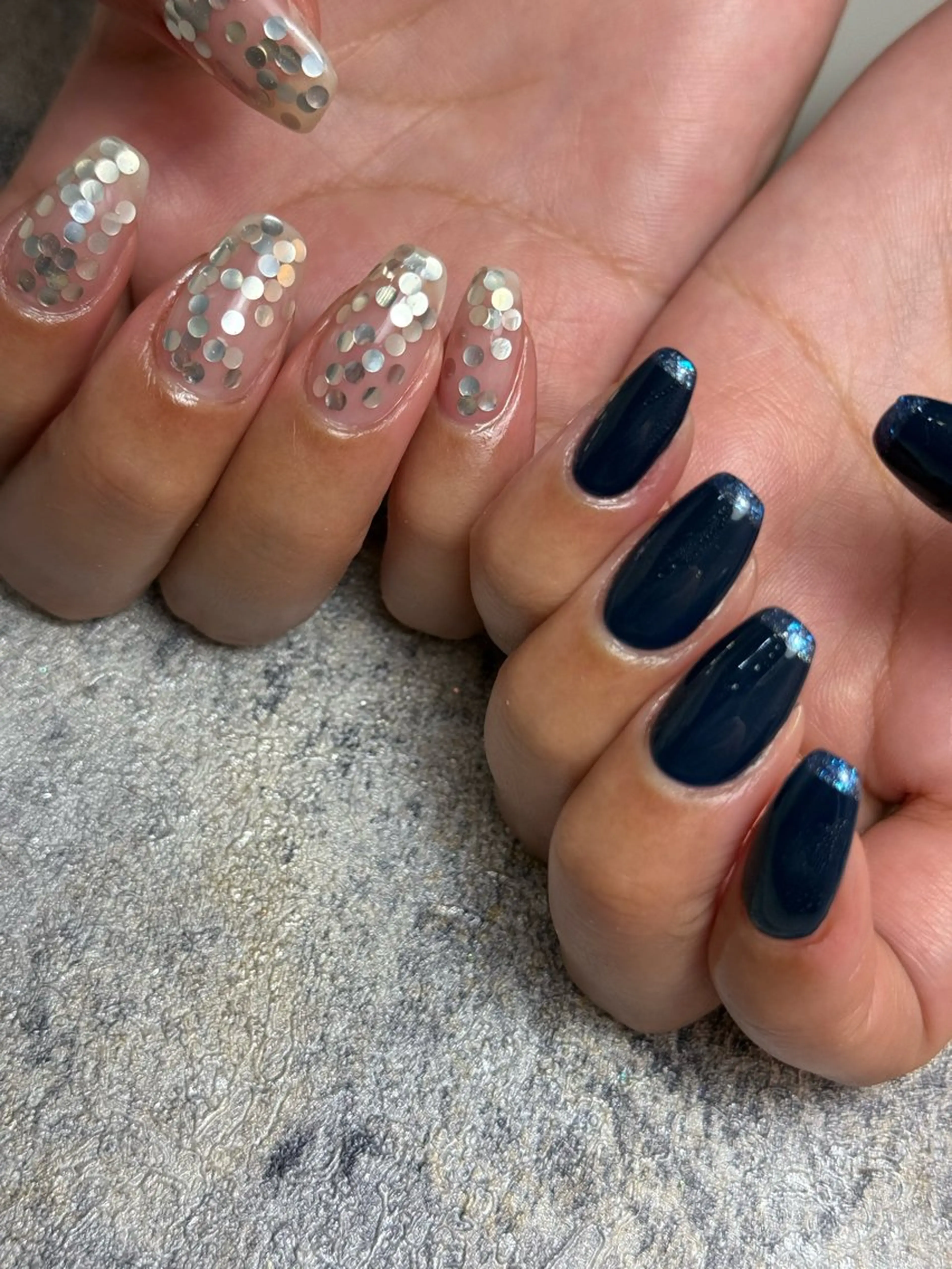 ネイル ラメ(グリッター) 持ち込み Verura所属・Ura Rのネイルデザイン