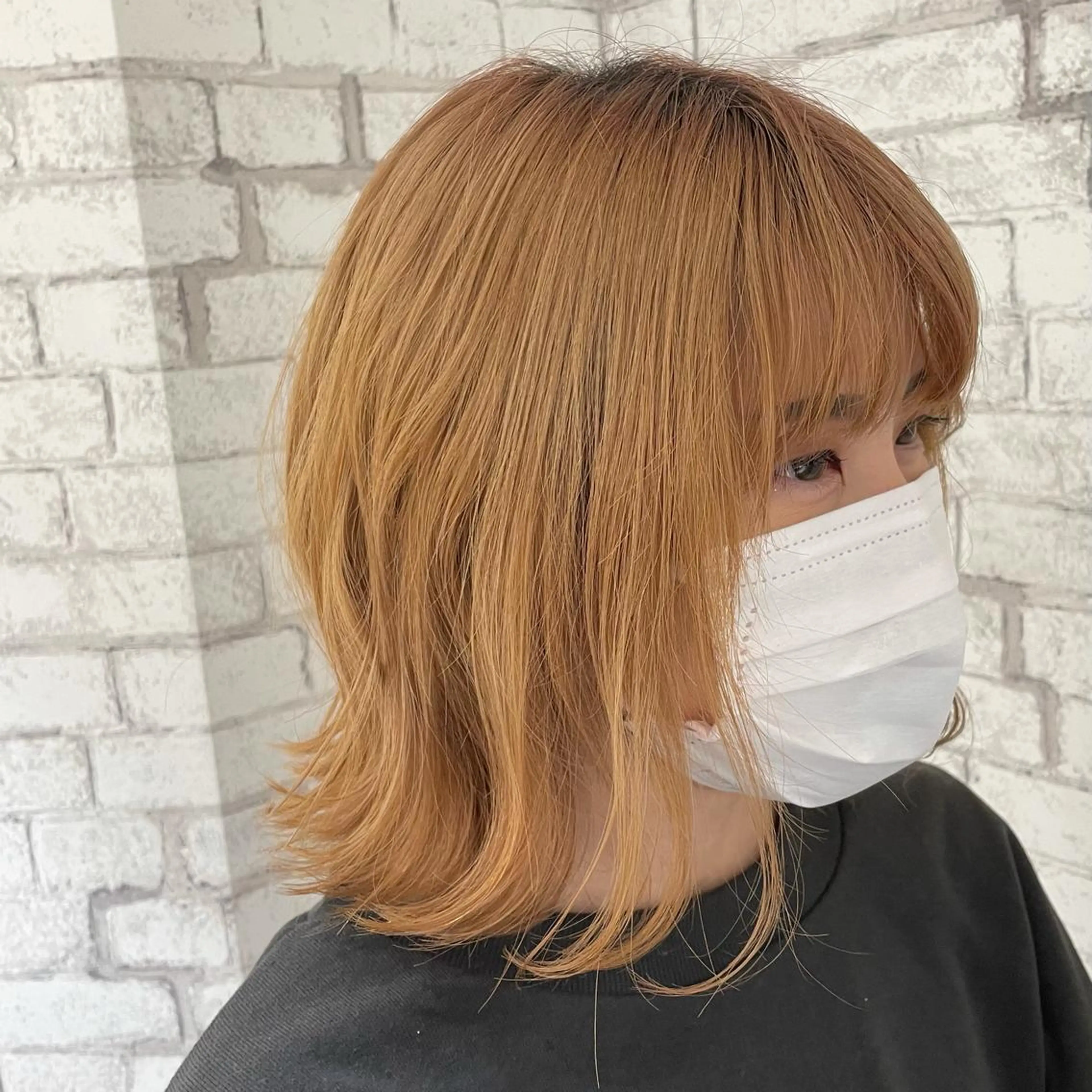 ミディアム カラー 低ダメージ特化🌱 佐野優斗のヘアスタイル