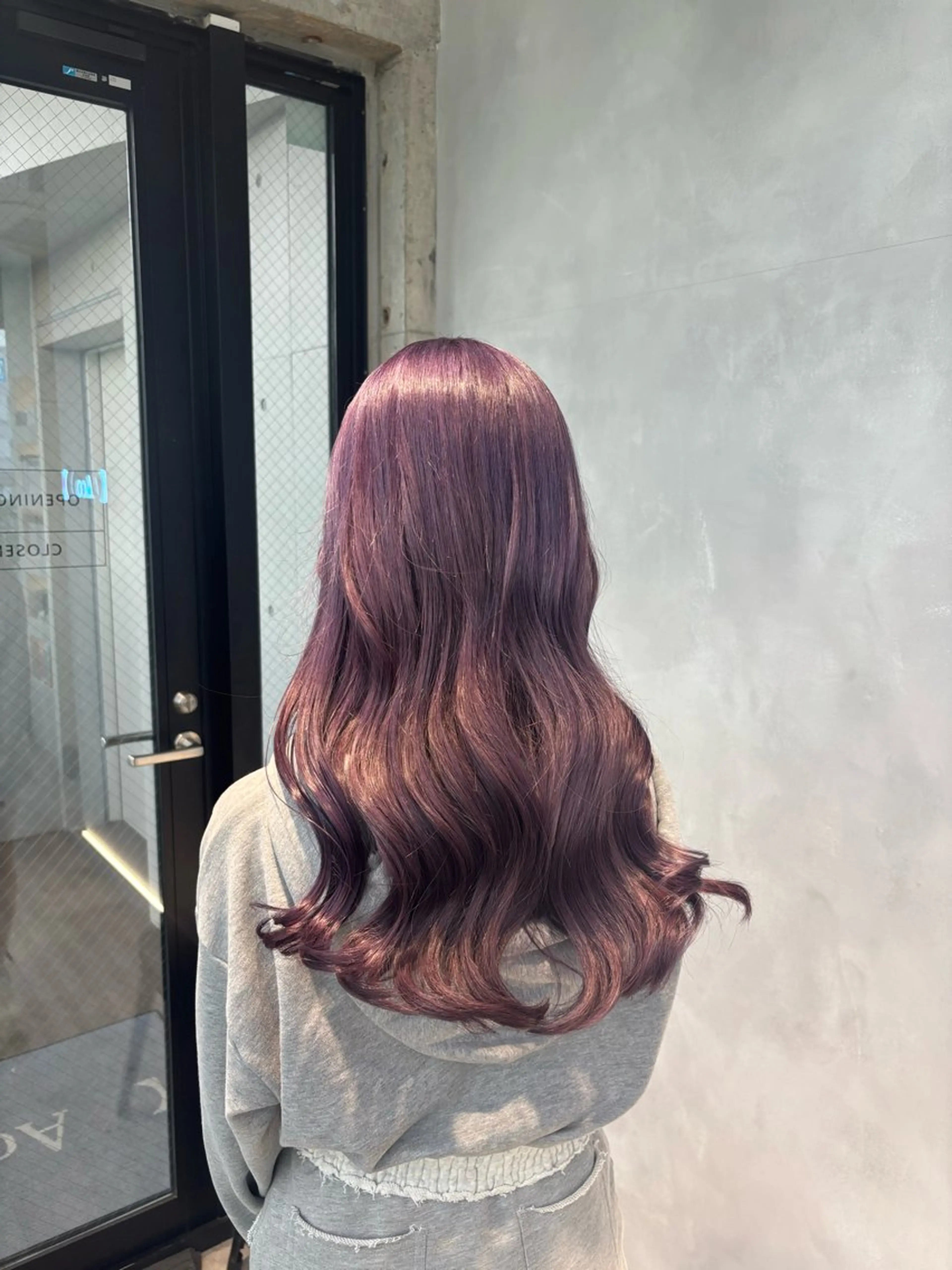 カラー ブリーチ ヘアカラー 暖色/ハイトーン/ カラー/HBLのヘアスタイル