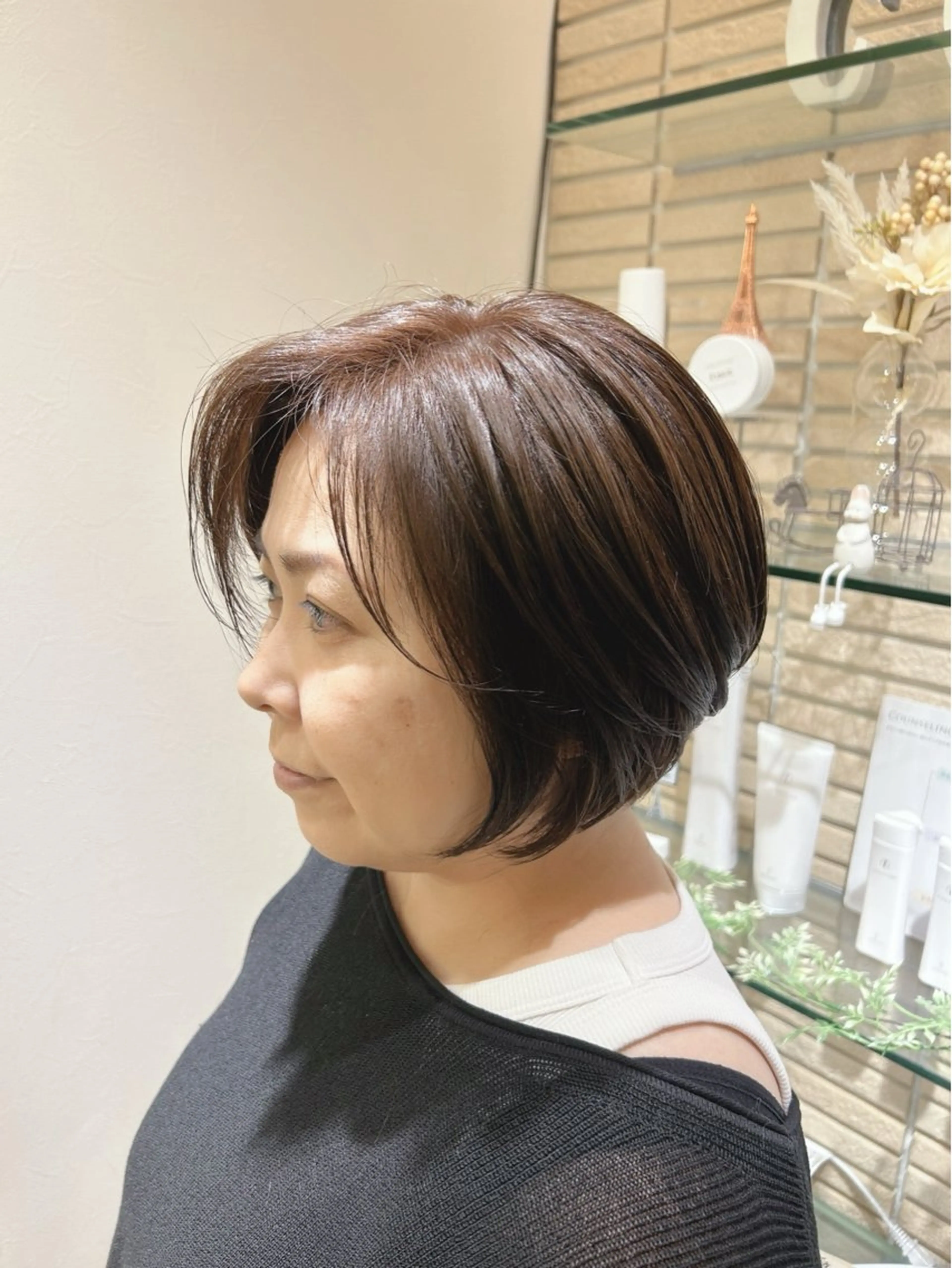 ショート レイヤーカット Atelier JD PARIS所属・ちあい🌈 アトリエJDパリのヘアスタイル