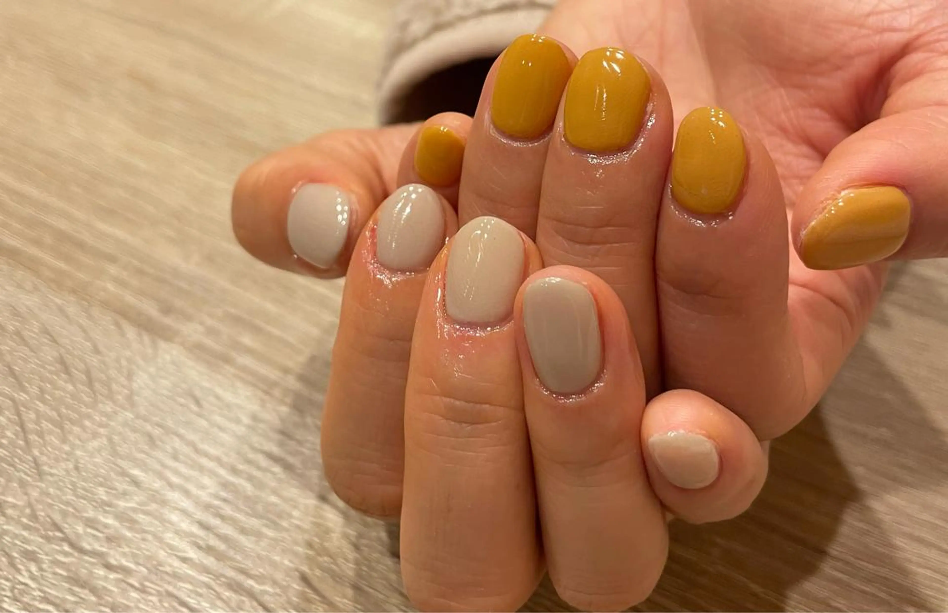 ネイル ワンカラーネイル ハンドネイル liberté所属・liberté🫧 新小岩のネイルデザイン