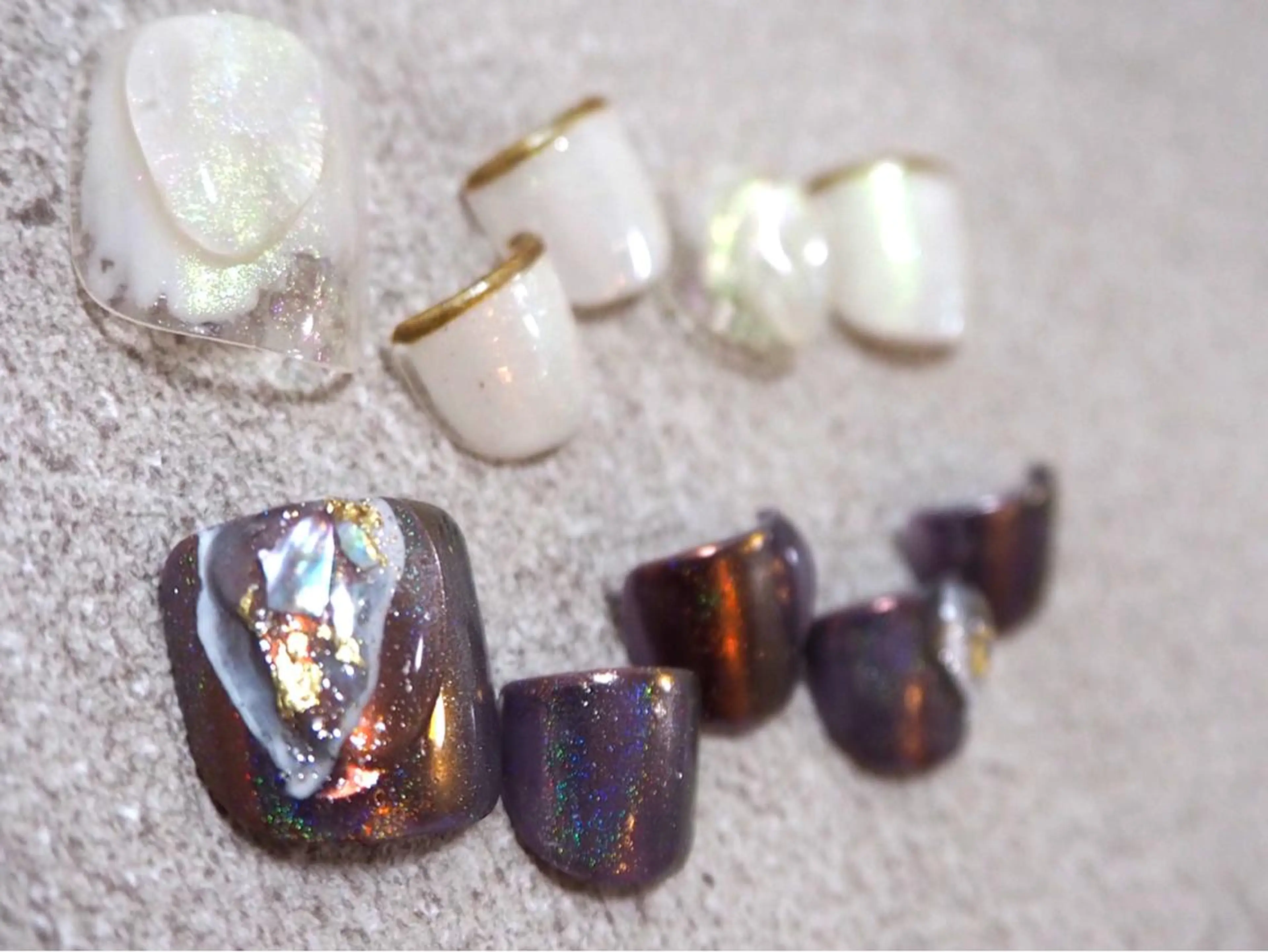 ネイル フットネイル kiki nail 二子玉川のネイルデザイン