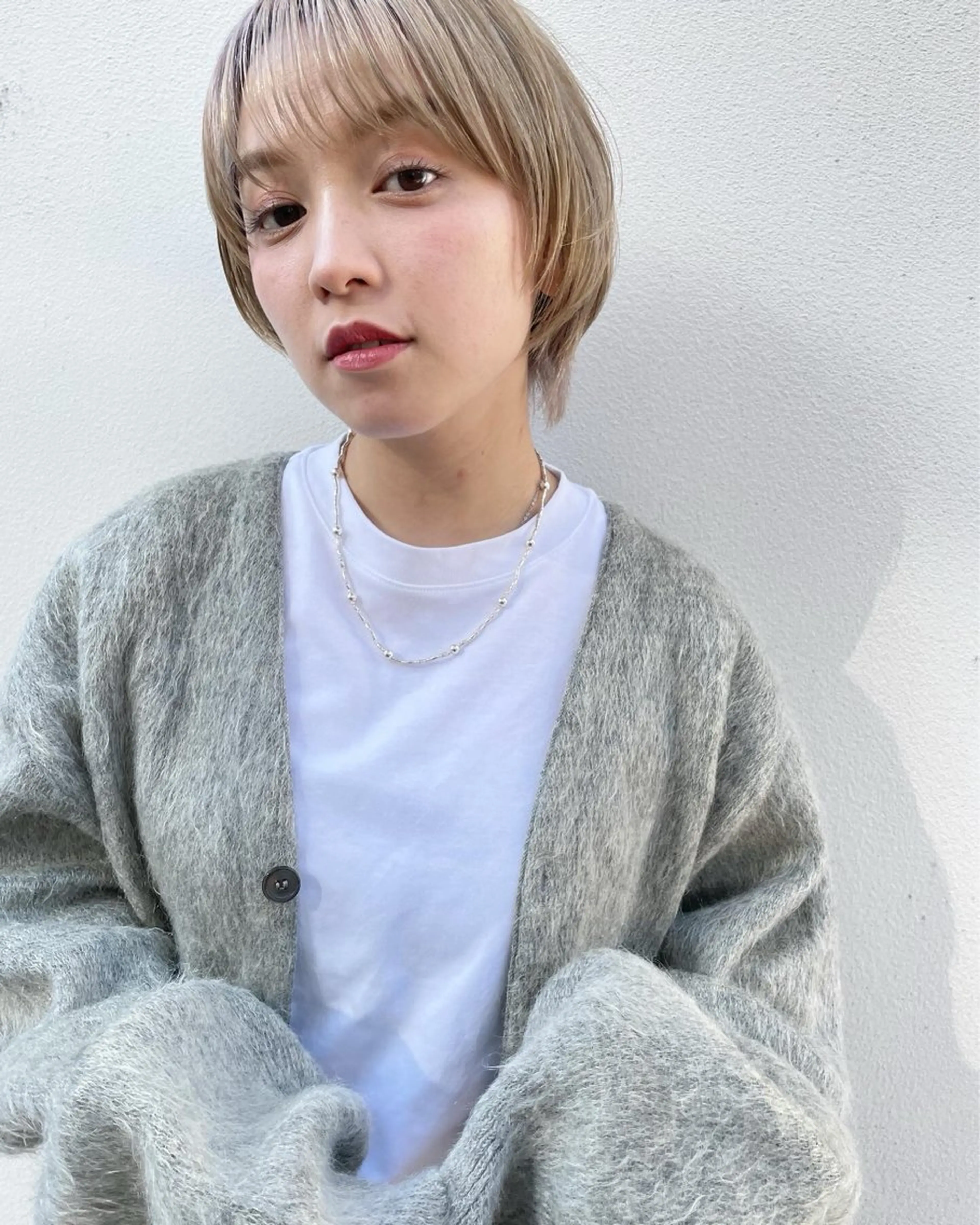 ショート カラー カット ヘアカラー トリートメント 嶋佐 昌大 シマサマオのヘアスタイル