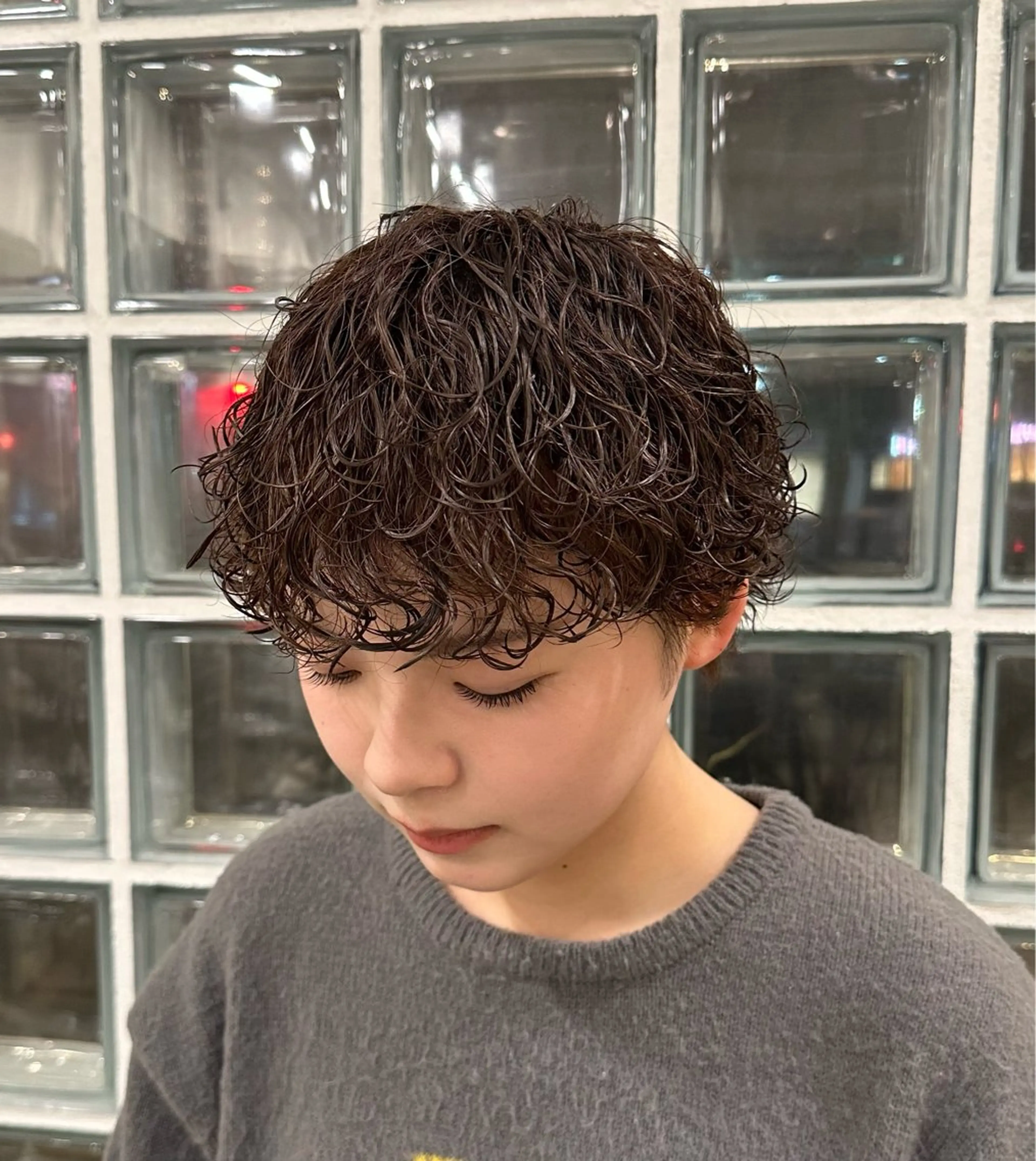 特殊パーマの写真