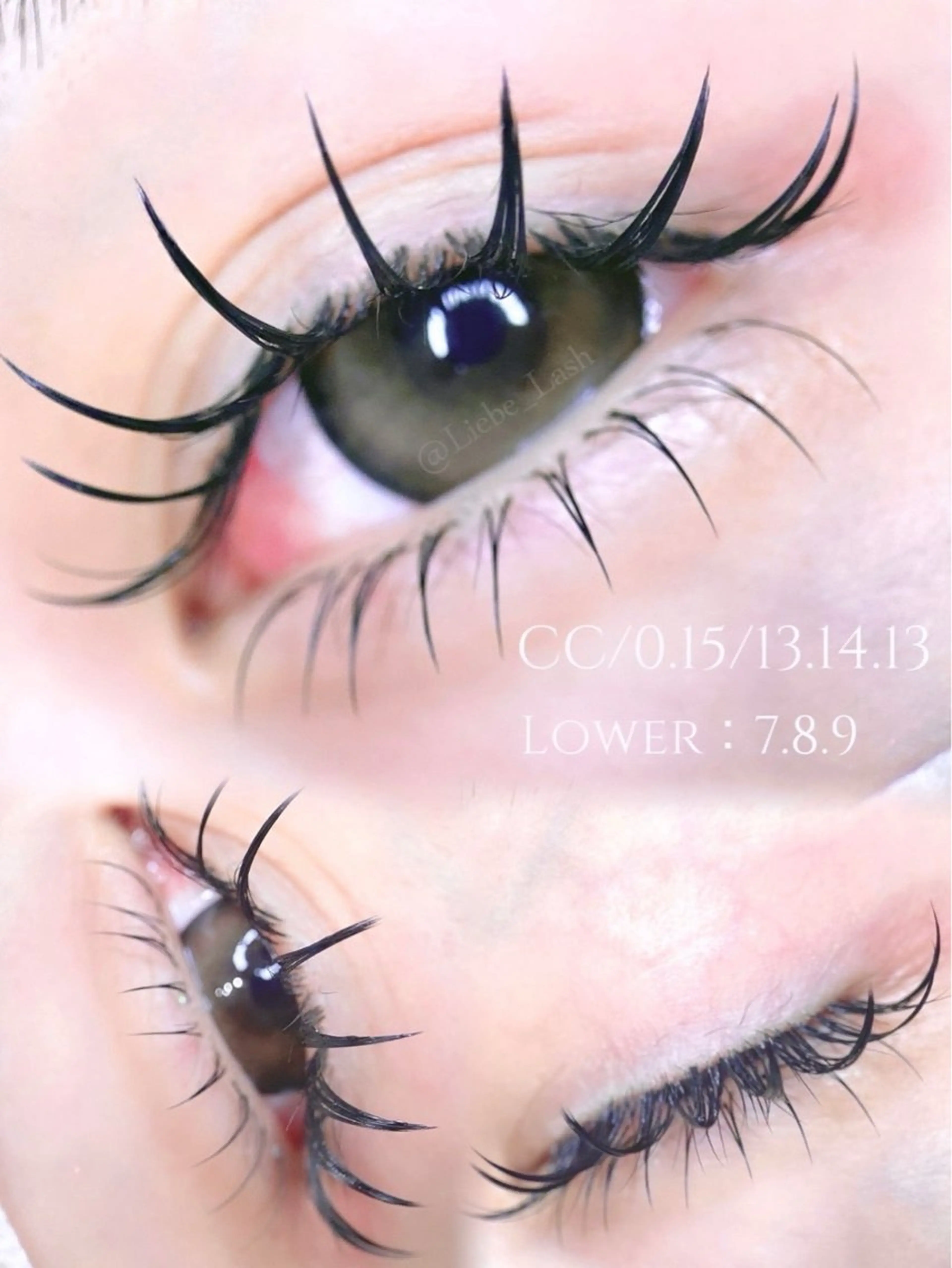 マツエク・マツパ マツエク Liebe Lash 𝐀𝐢💎のマツエク・マツパデザイン