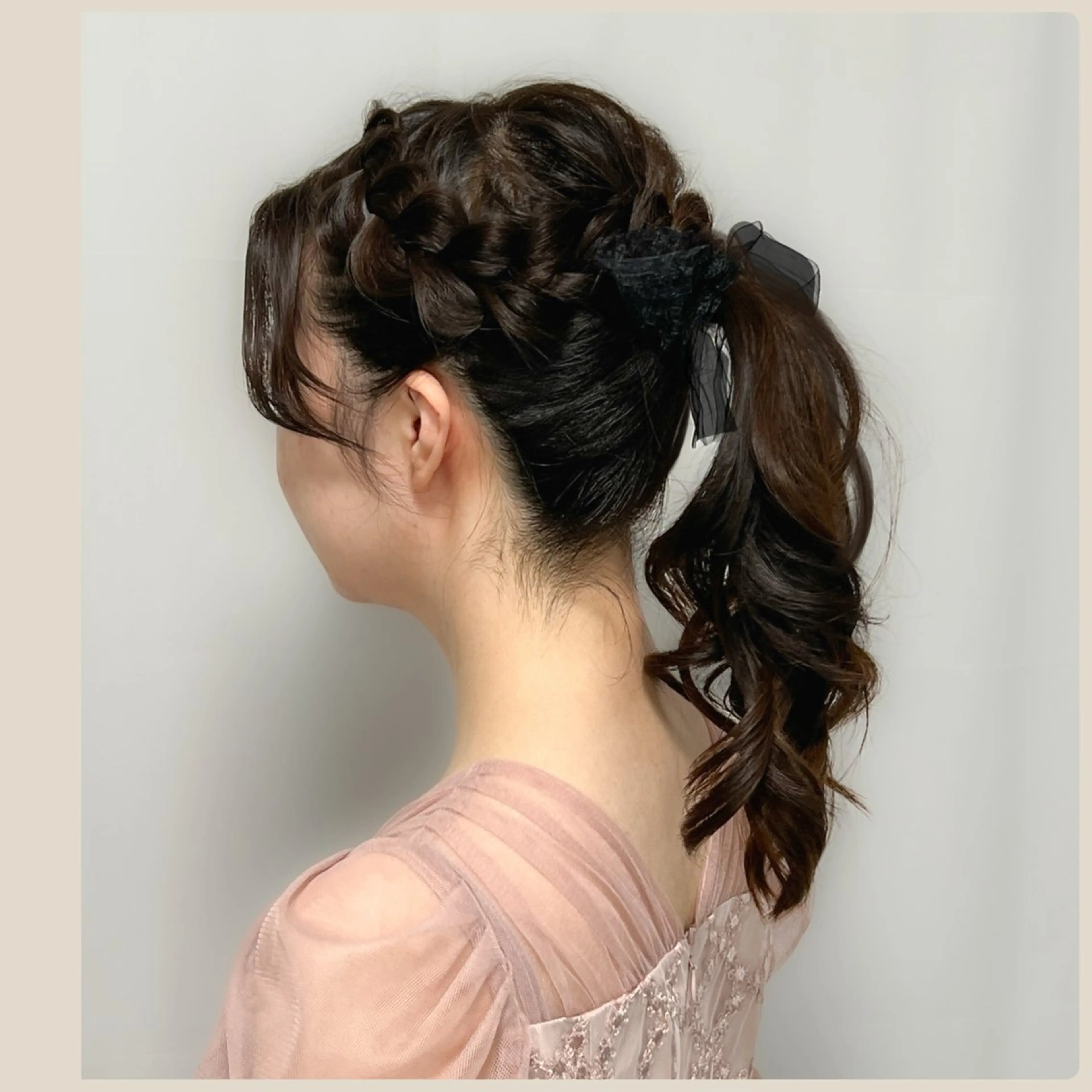 ヘアアレンジ ポニーテール ヘアセット CHATEAU TERRACE所属・似合うヘアメイク🪞 CHATEAUのヘアスタイル