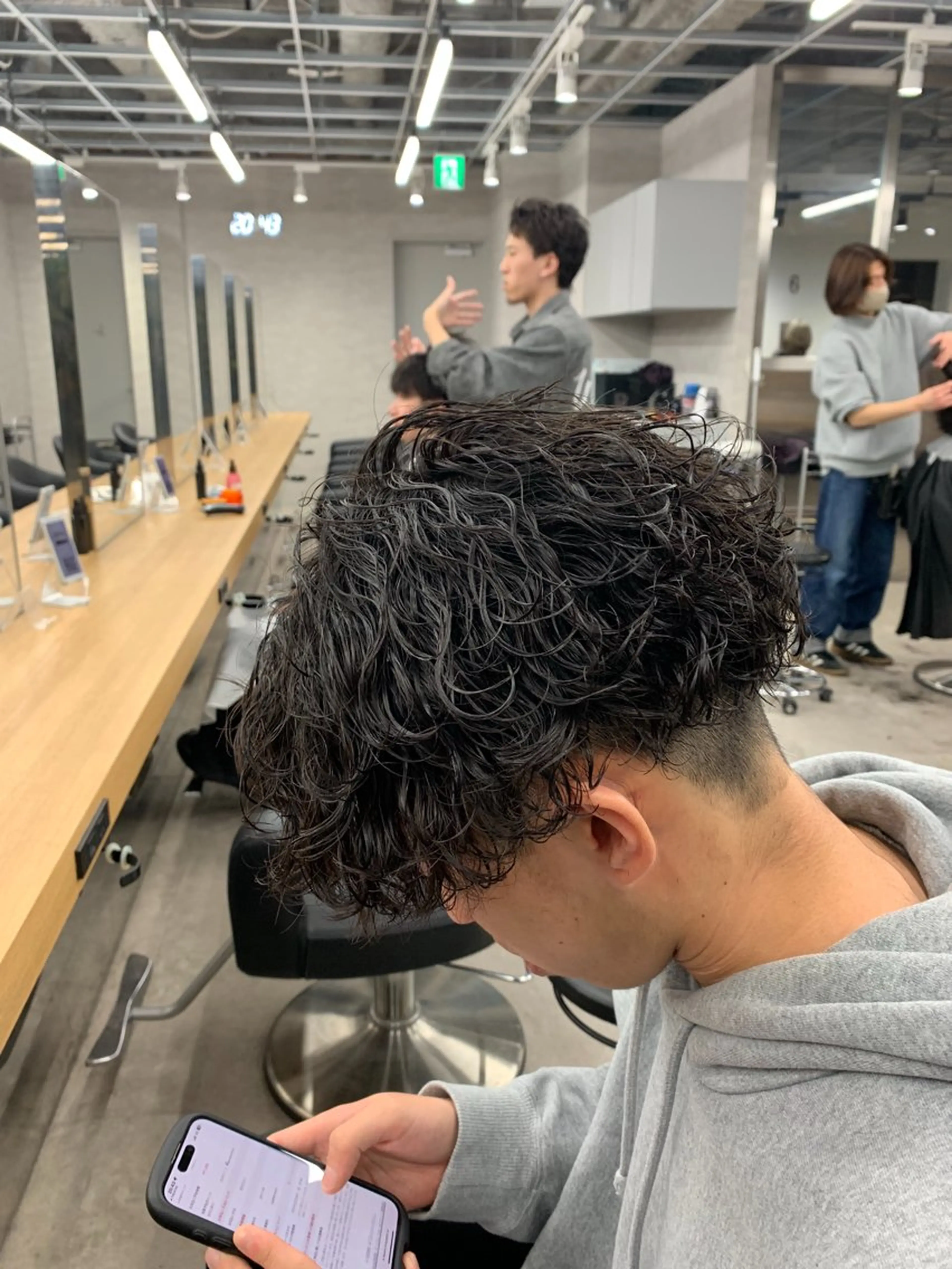 ショート パーマ メンズ メンズ🐺カラー／ 垢抜け🔥木村晴希のヘアスタイル