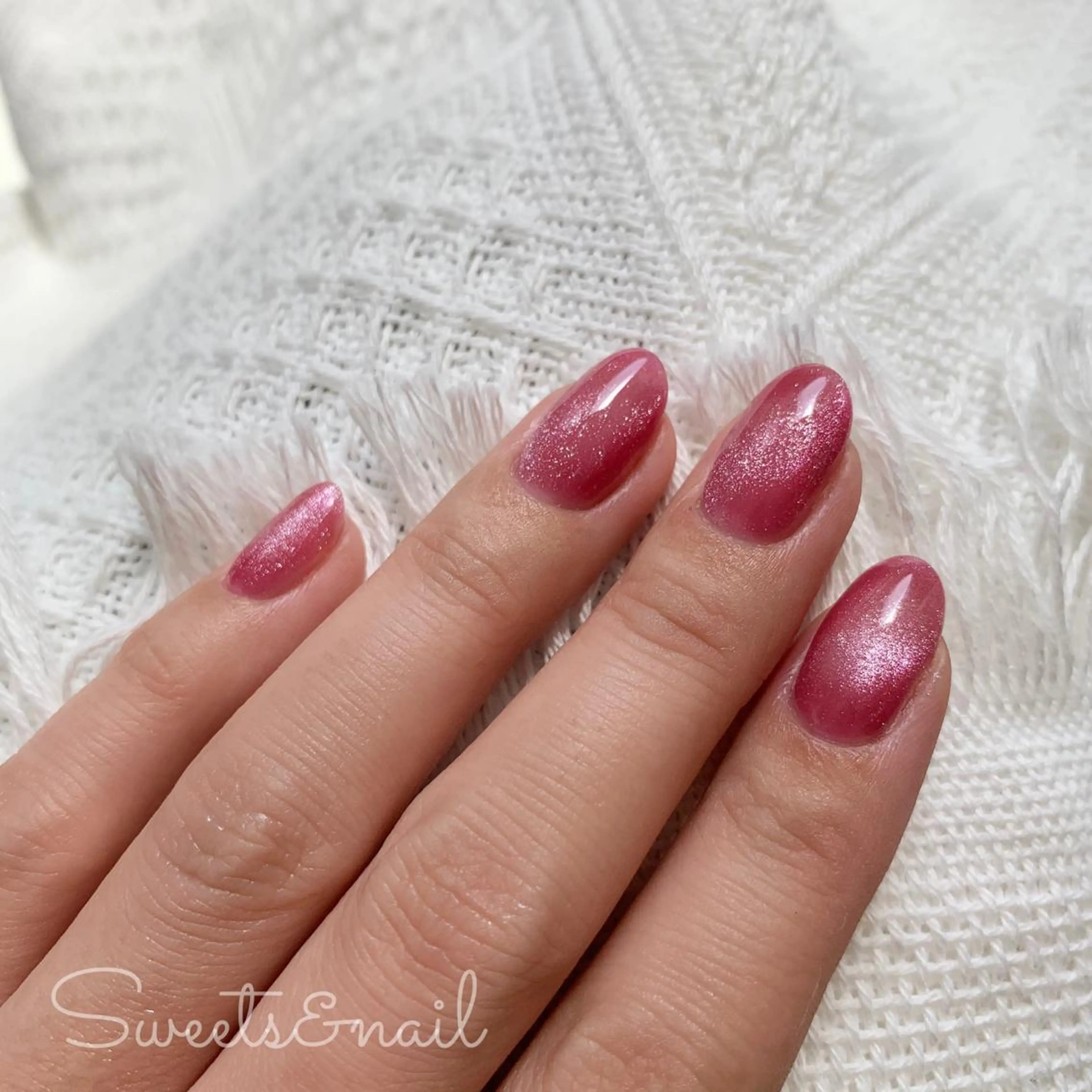 ネイル ジェルネイル マグネットネイル Sweets& nail みなこのネイルデザイン