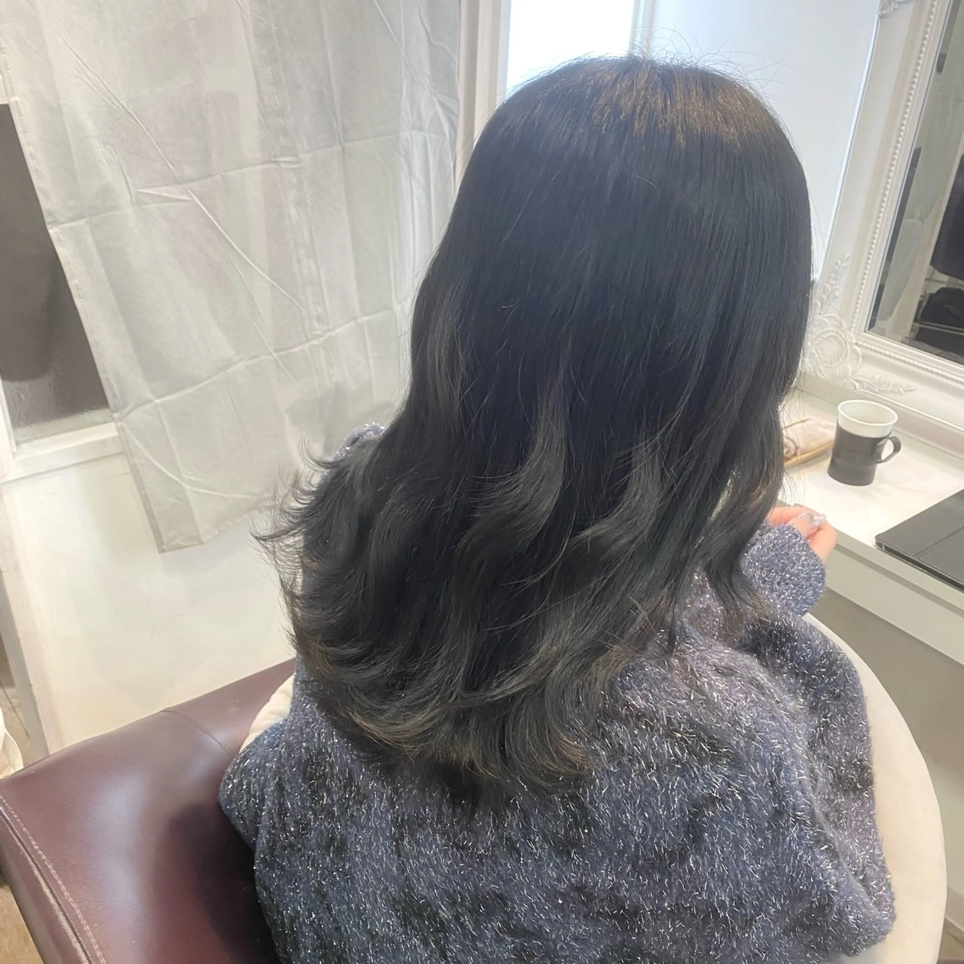 ミディアム カラー 透明感カラー ヘアカラー 𝑆𝐴𝑂𝑅𝐼 /大森🪞🎀のヘアスタイル