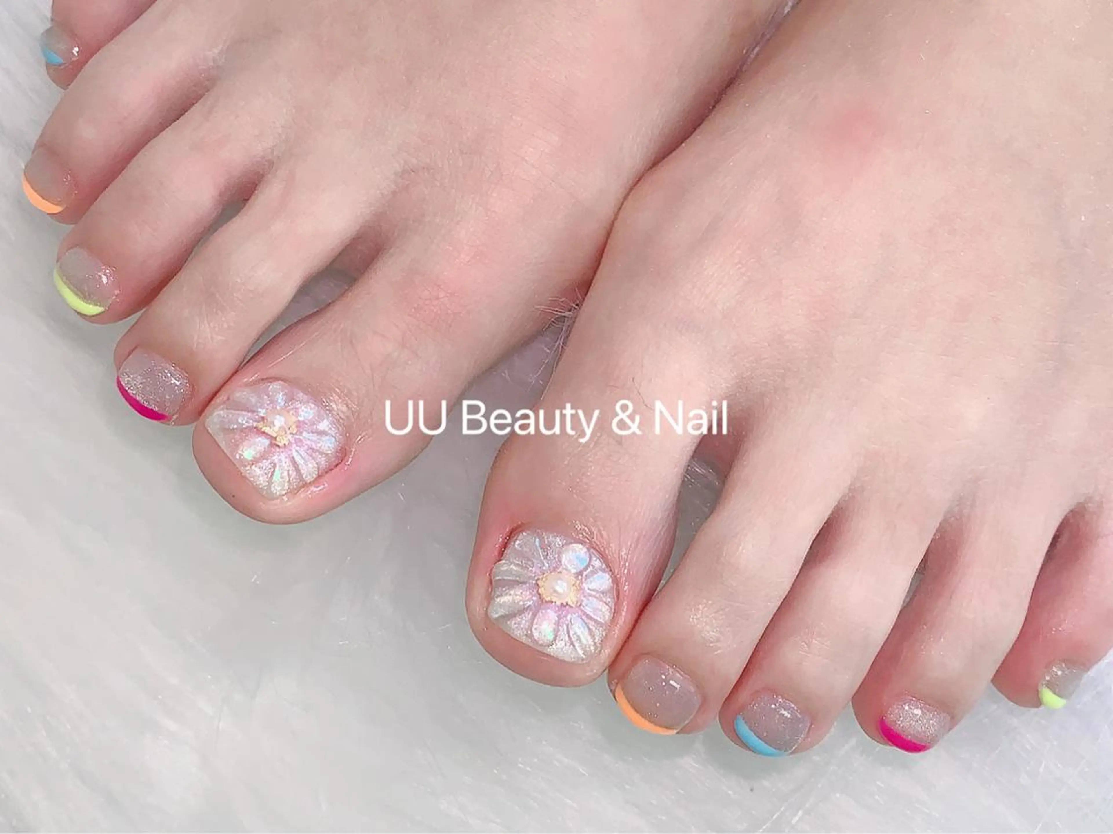 ネイル フットネイル UU Beauty &Nailのネイルデザイン