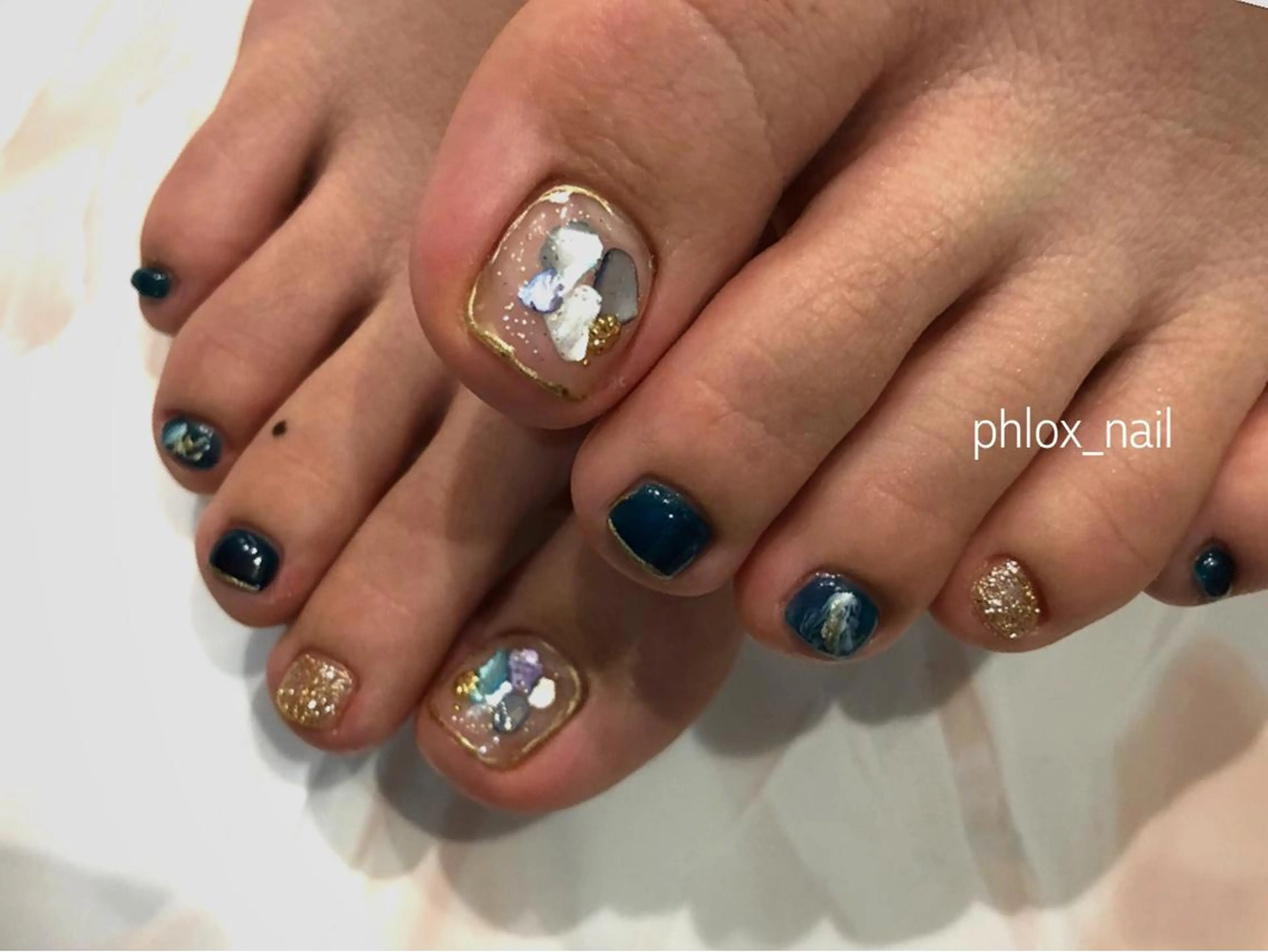 ネイル s/w ＿shokoのネイルデザイン