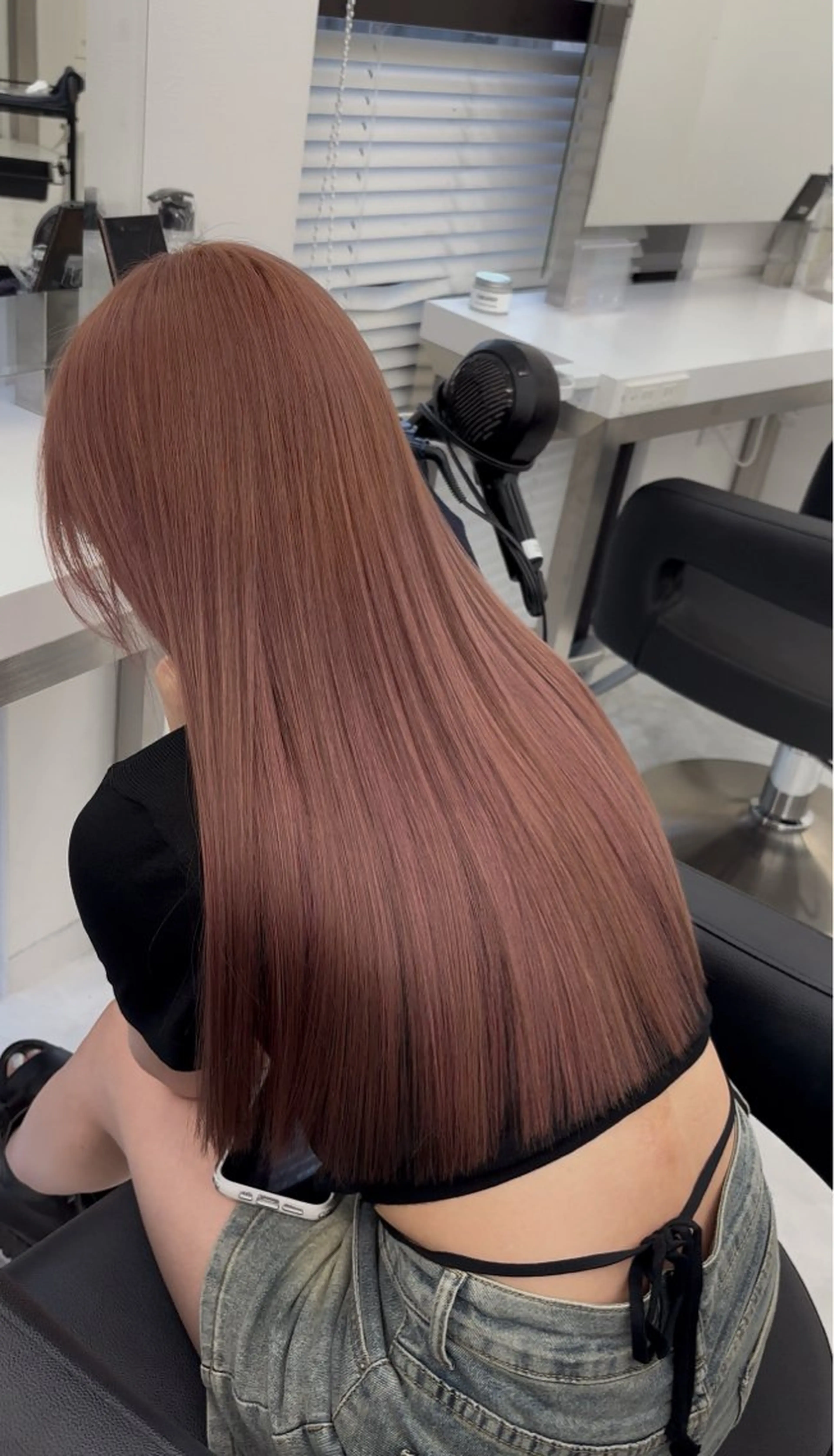 ロング カラー 海外girl/ハイト ーン/riko🫧のヘアスタイル