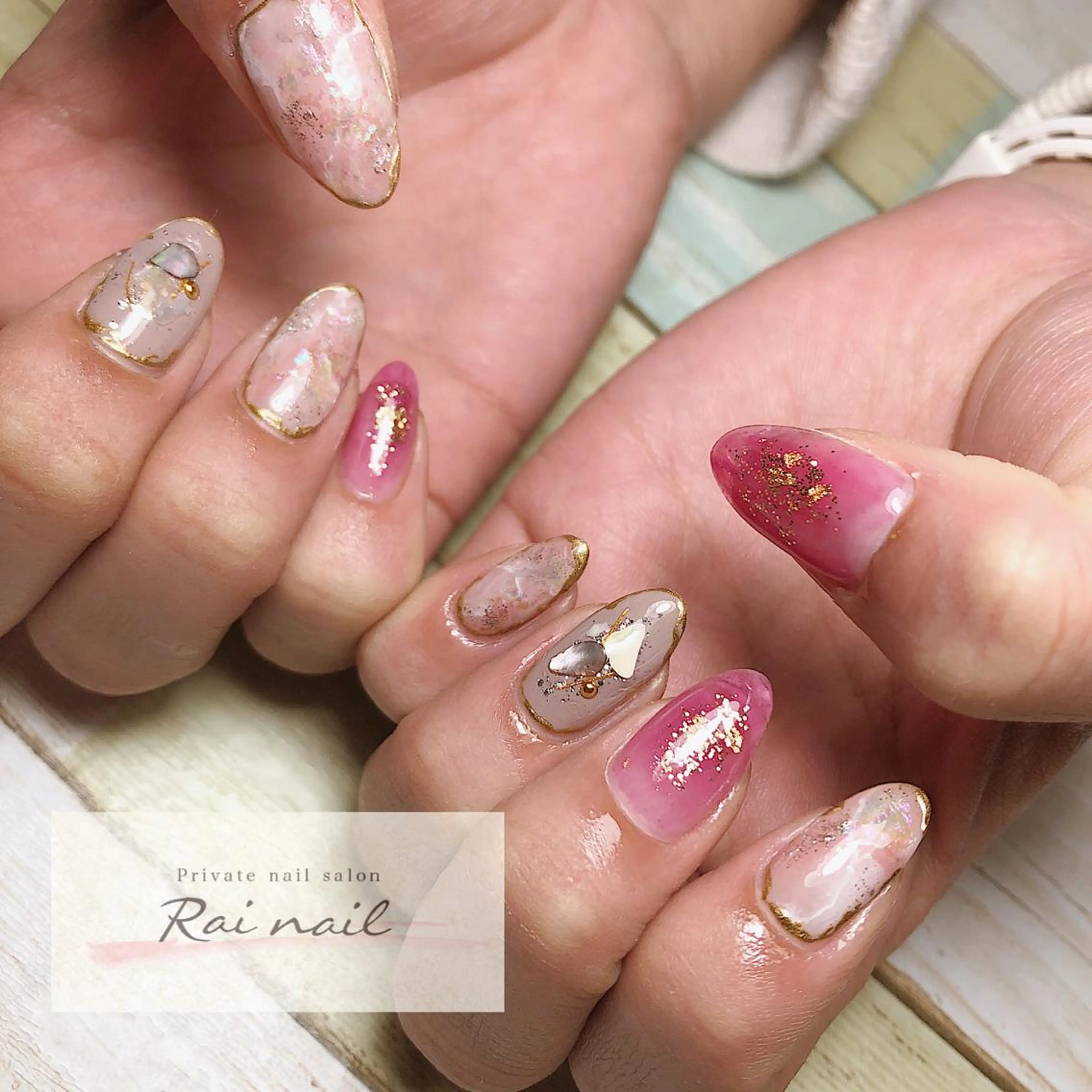ネイル ハンドネイル Rai nail_ Risaのネイルデザイン