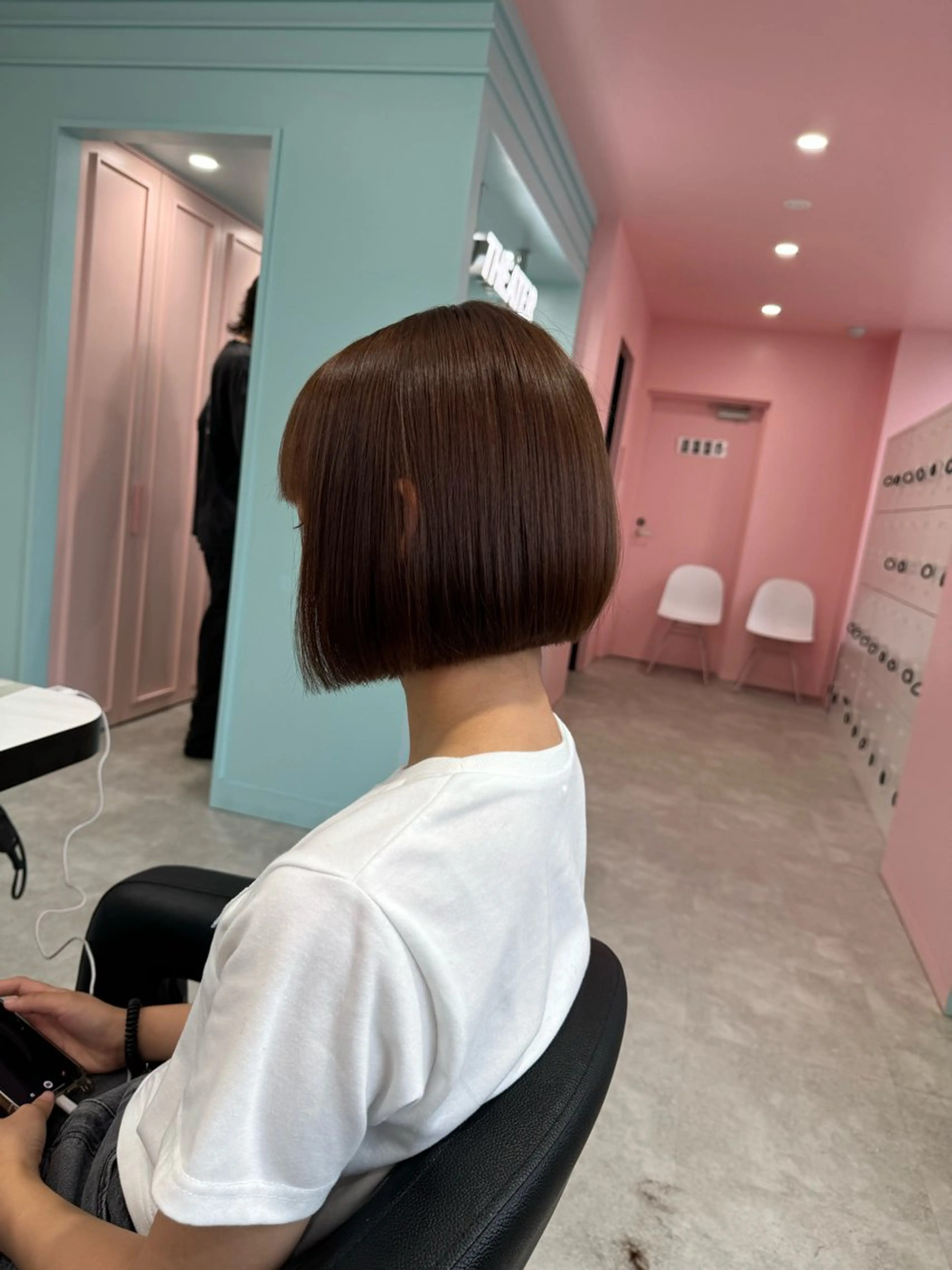 【✂️ボブカット✂️】💫切りっぱなしボブ💫の写真