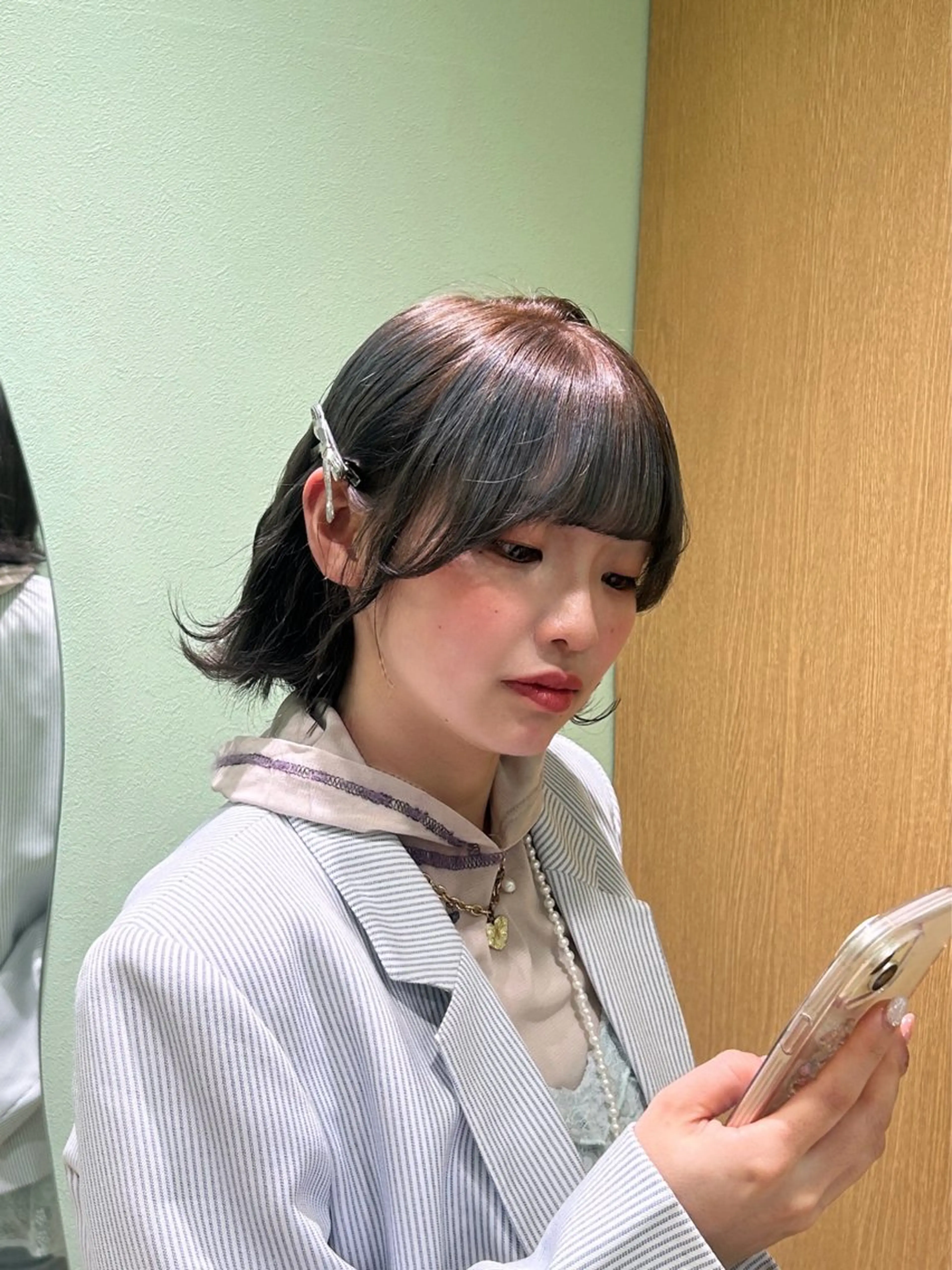 カラー ヘアセット 💖韓国ヘア/ハイト ーン💖mikotoのヘアスタイル