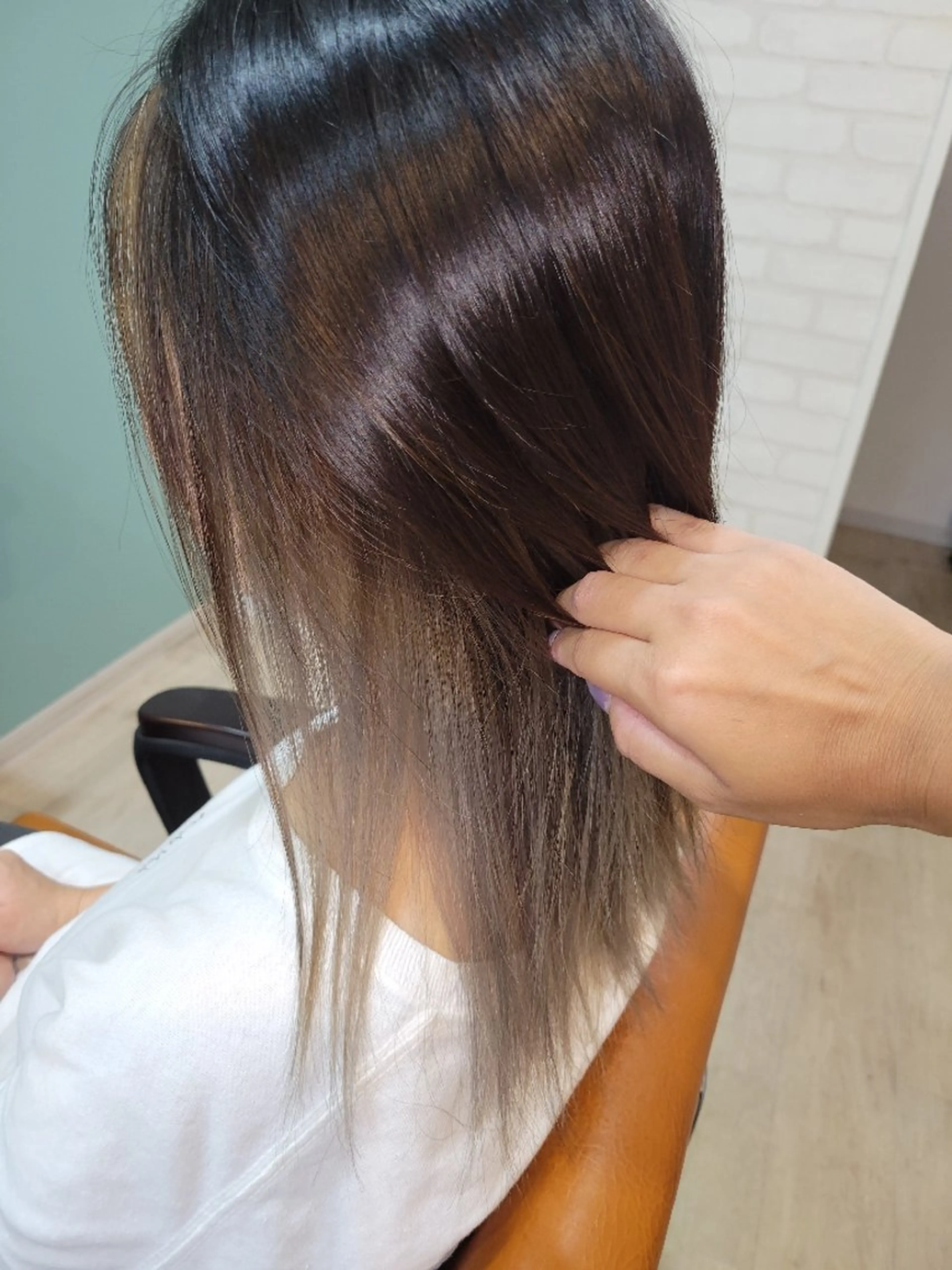 ミディアム カット ヘアカラー Hair Stylist MAFUYU所属・ハイライト/カラー ⭐中村真冬のヘアスタイル