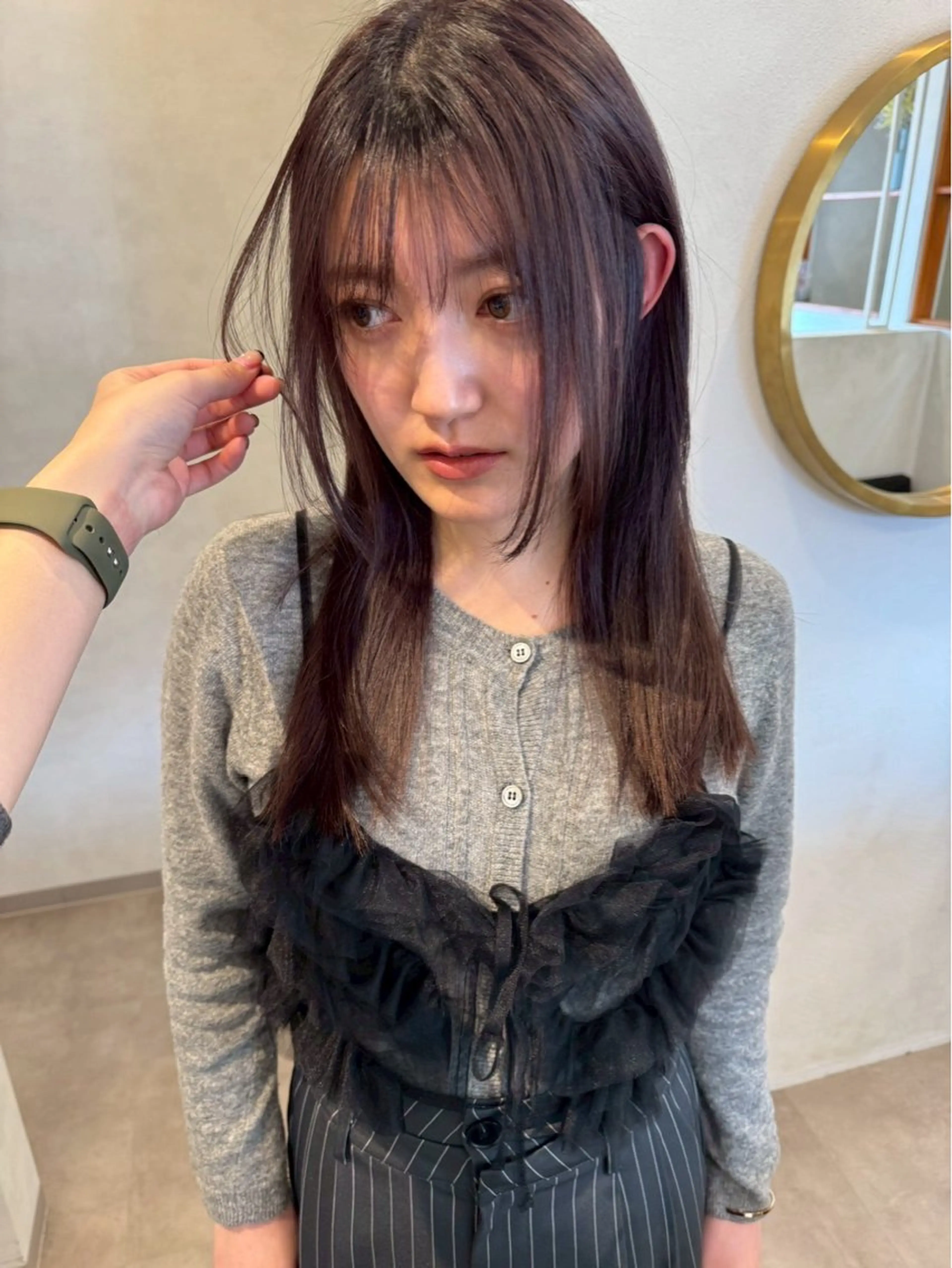 セミロング カラー Lita./ sumireのヘアスタイル