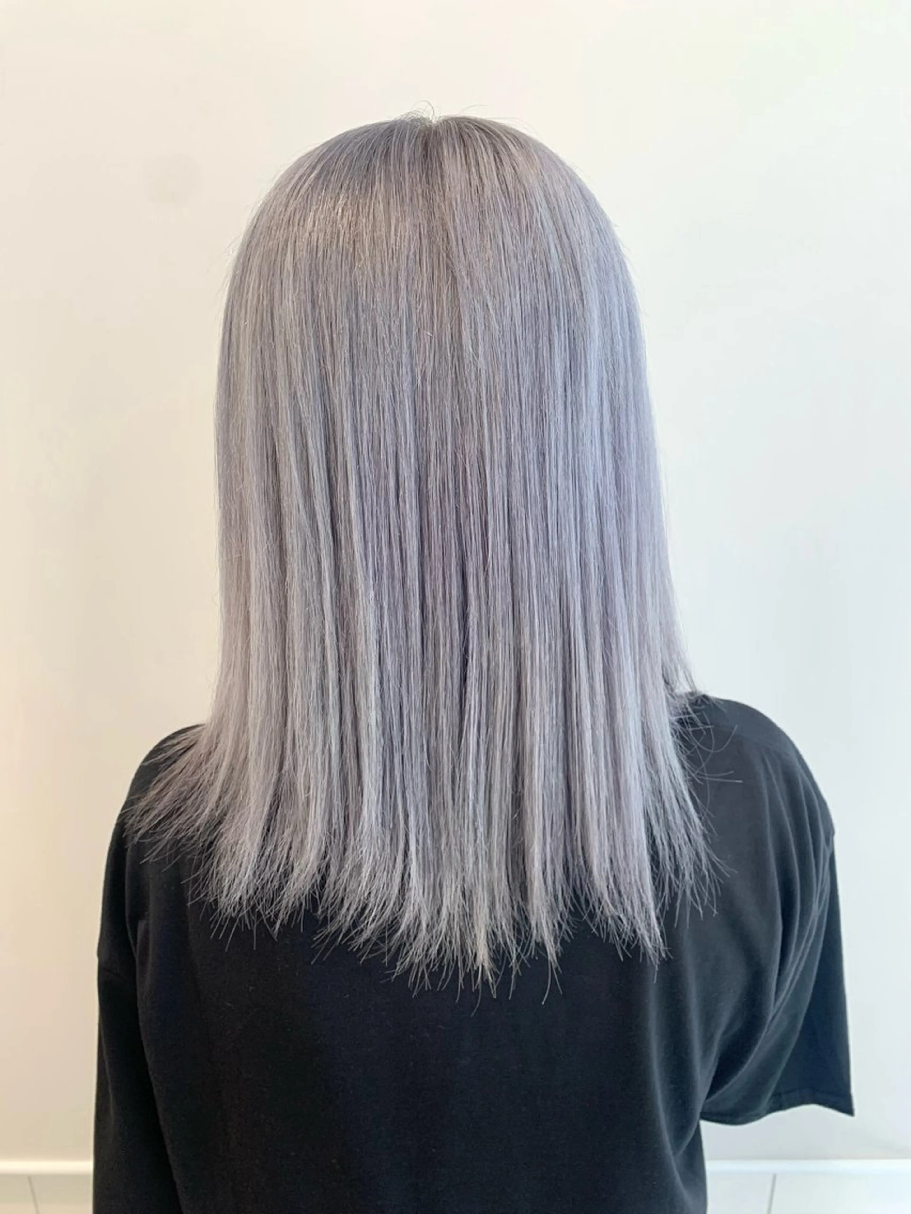 ミディアム カラー カット ヘアカラー トリートメント 松浦ゆずき 韓国/ 診断/ダウンパーマのヘアスタイル