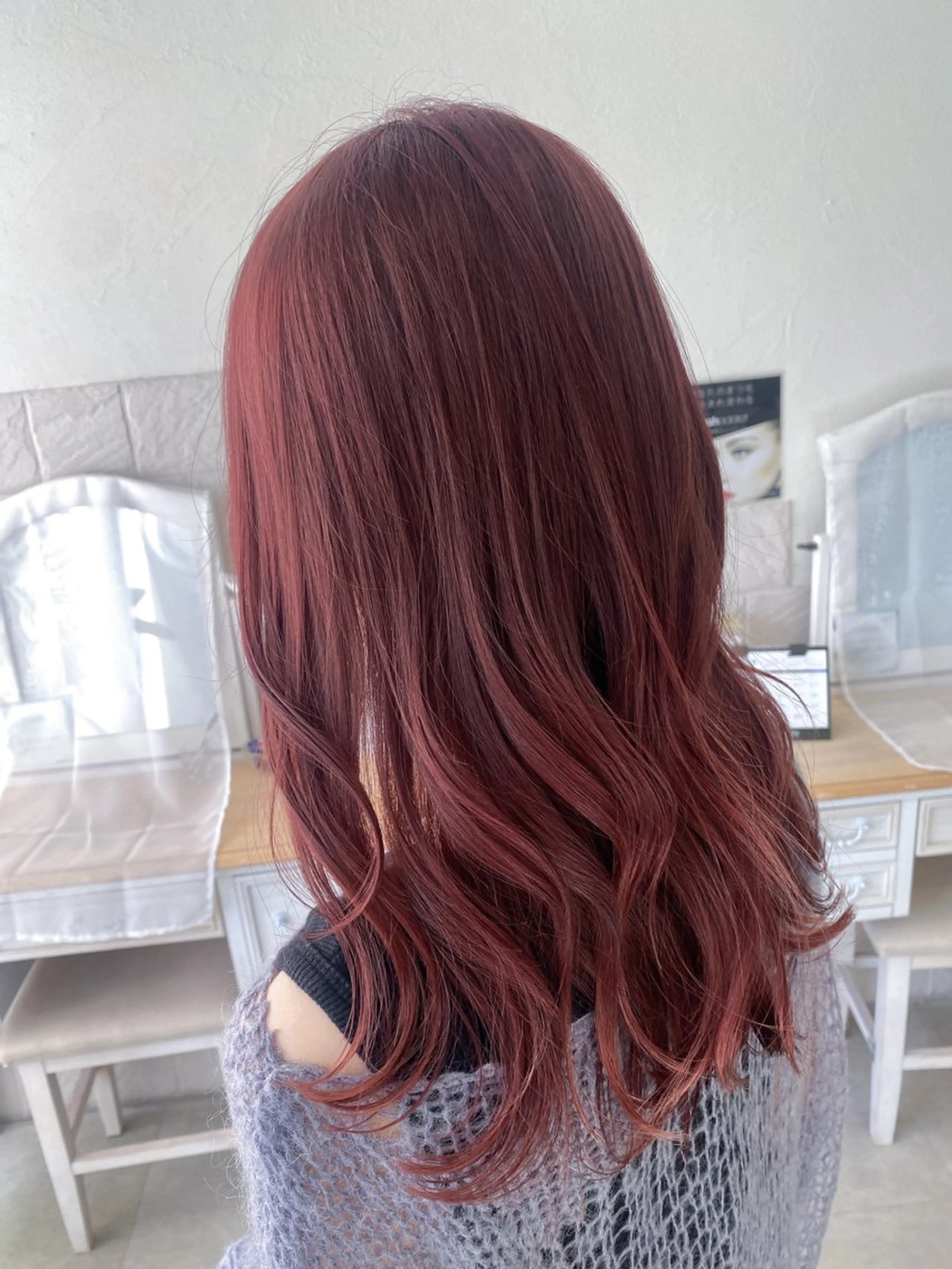 ミディアム カット ヘアカラー 🎀髪質改善🎀 Olive南森町のヘアスタイル