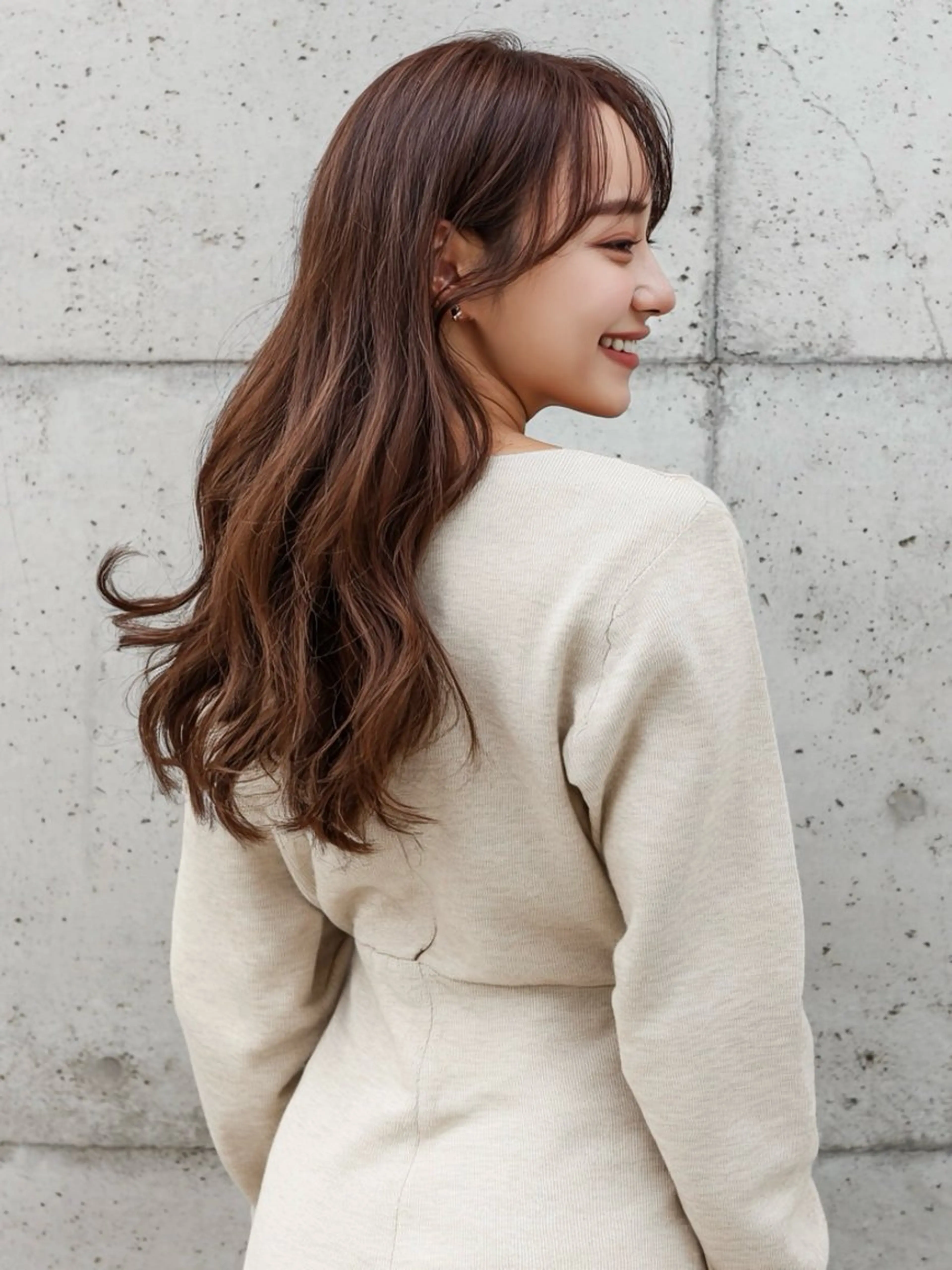 ミディアム カラー ヘアカラー トリートメント 池袋/カラー特化🎨 ロング料金なし🩵のヘアスタイル