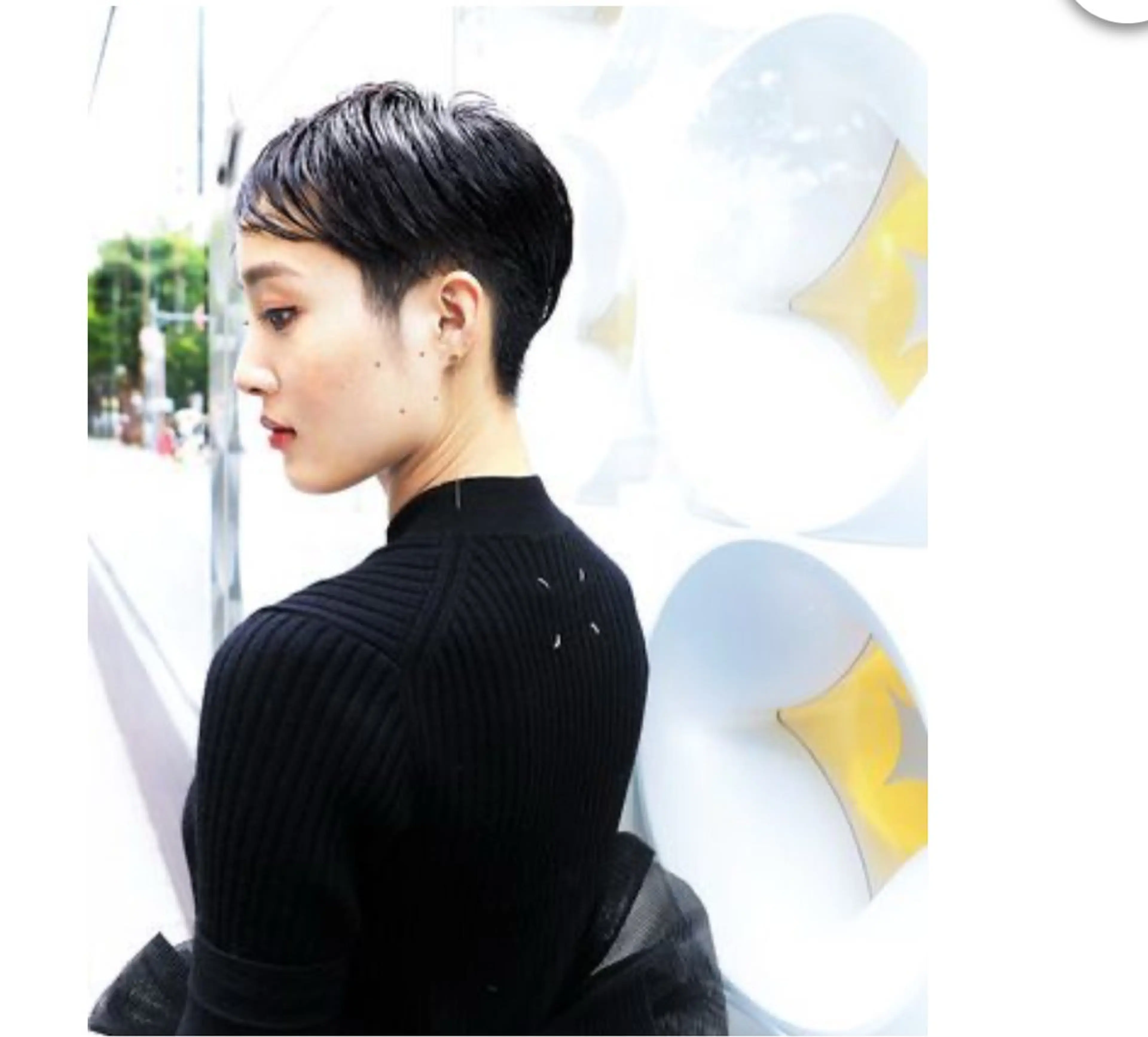 ショート 未 来カットモデル無料のヘアスタイル