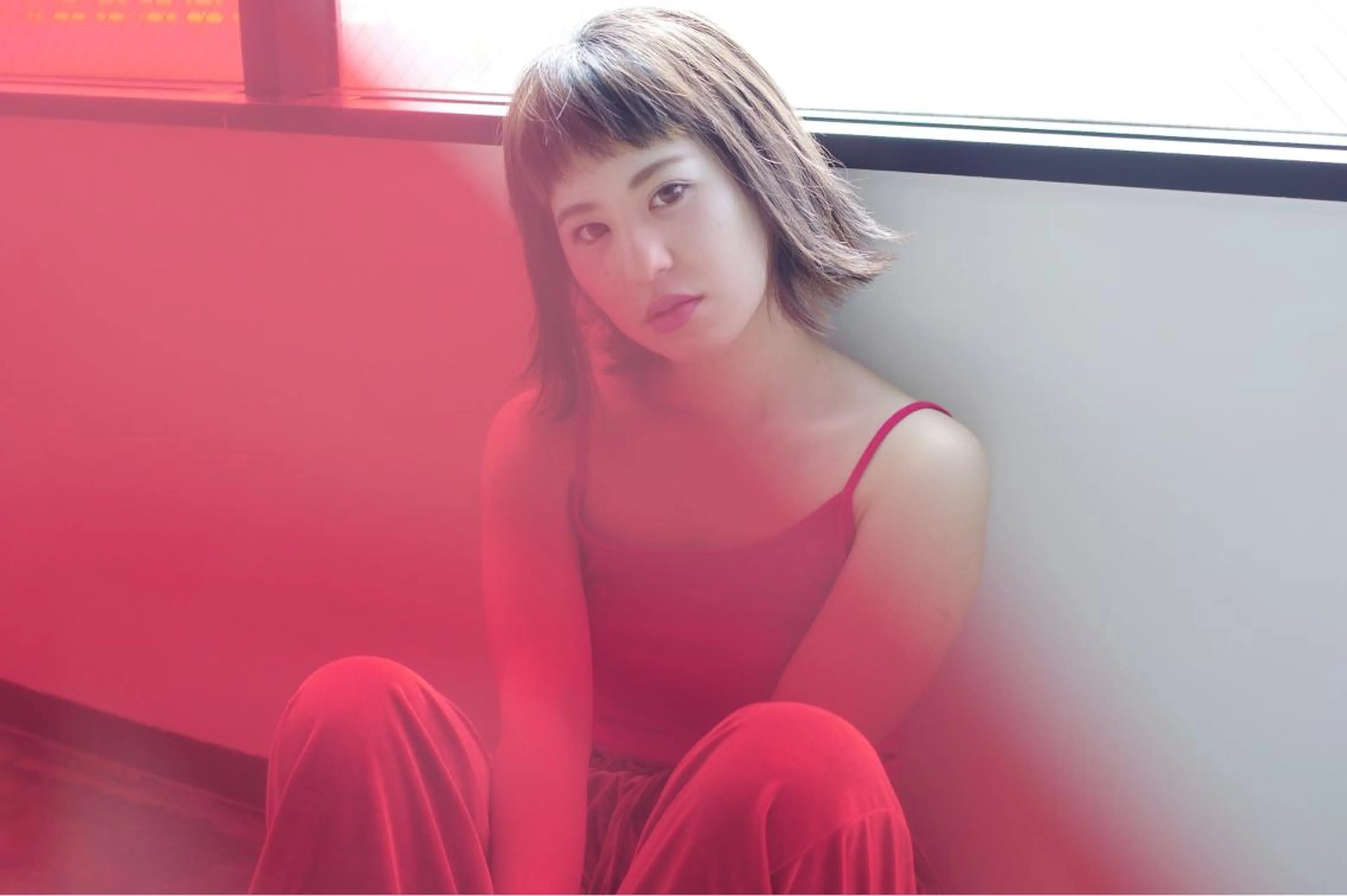 ショート ミディアム カラー クセ毛お悩みの方 四宮桂佑のヘアスタイル