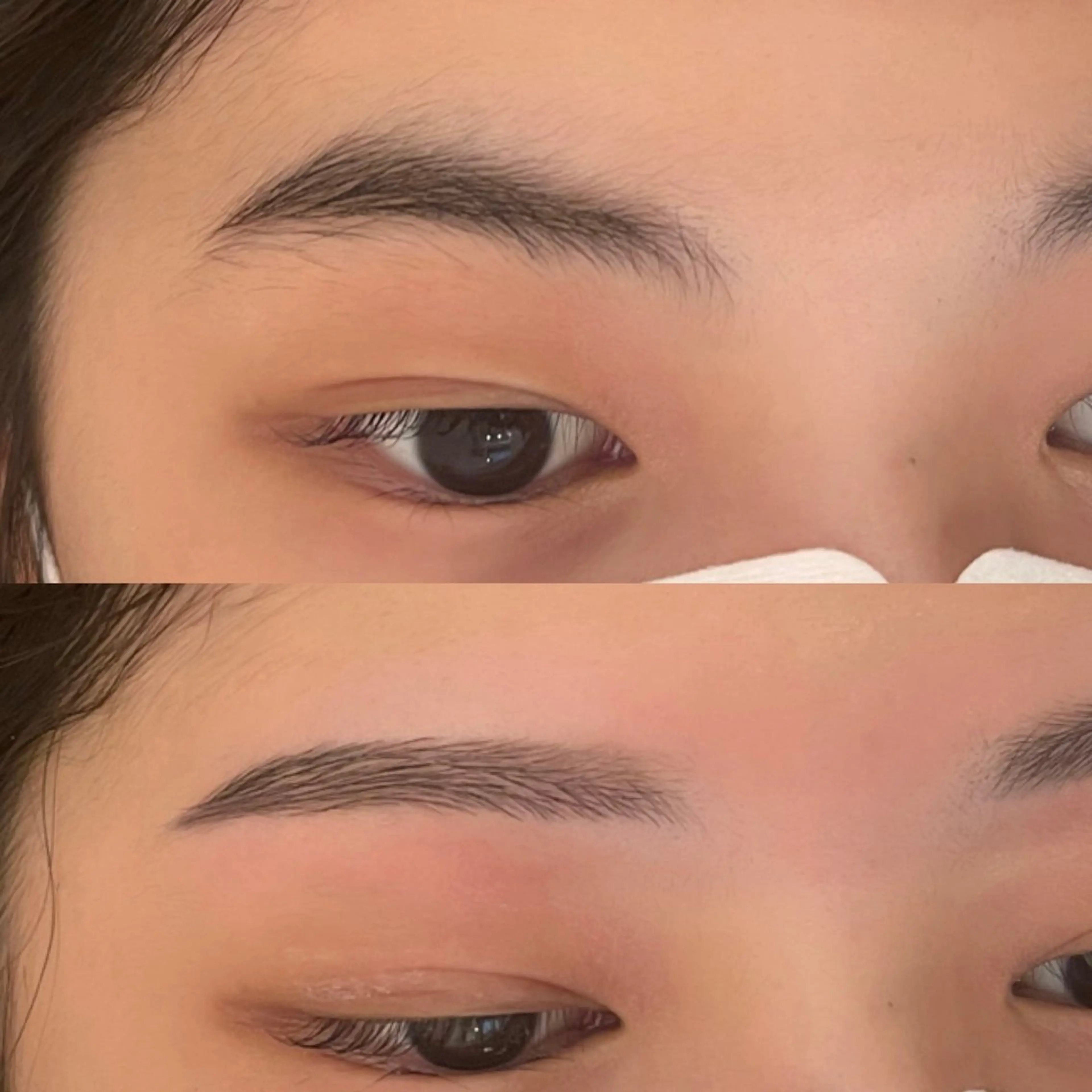 ミニモ限定🍒大人気✨Wax脱毛によるスタイリング✨間引き込みでスッキリした垢抜け眉に😼の写真