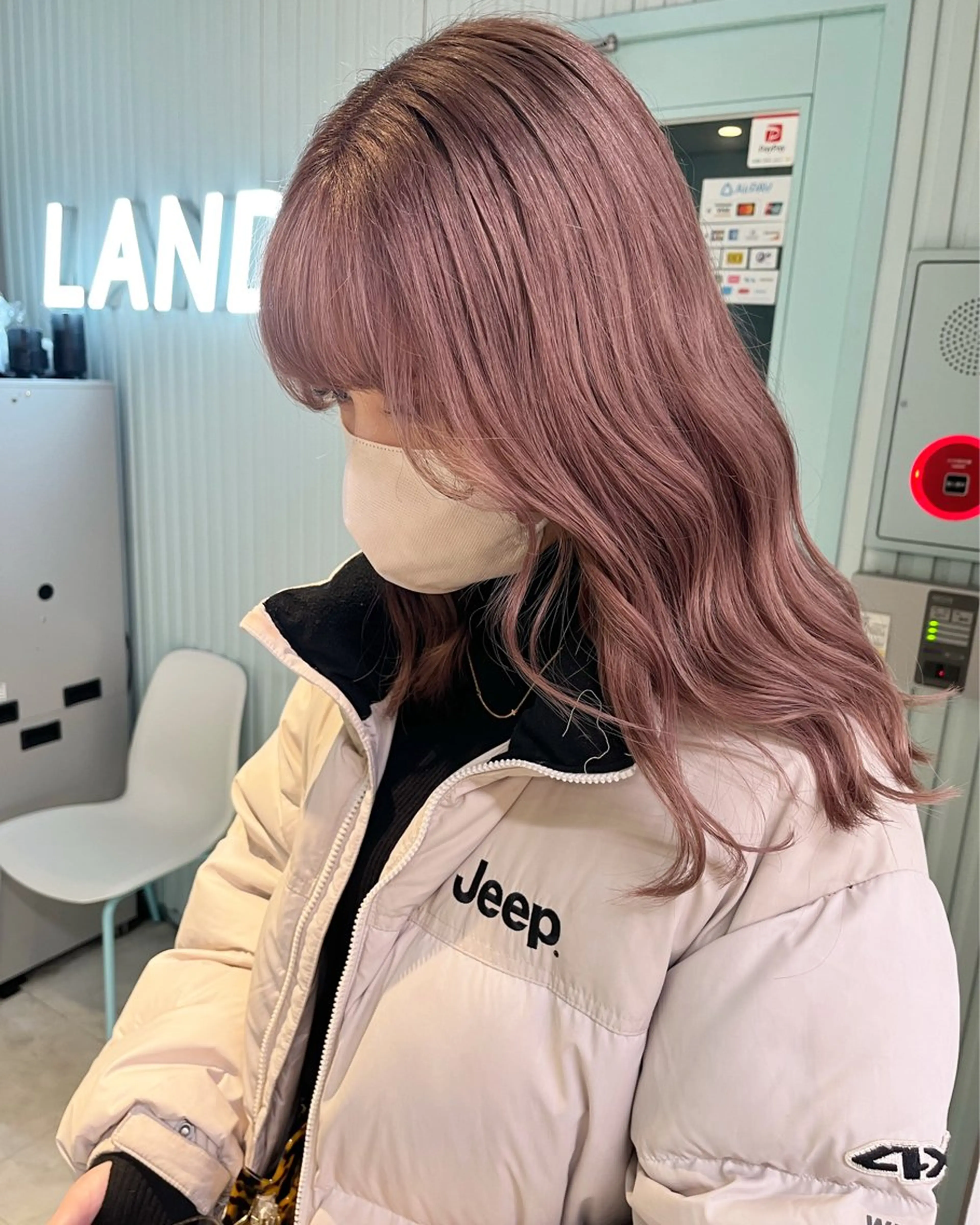 セミロング カラー ヘアアレンジ 愛されカラー🩷 はるなのヘアスタイル