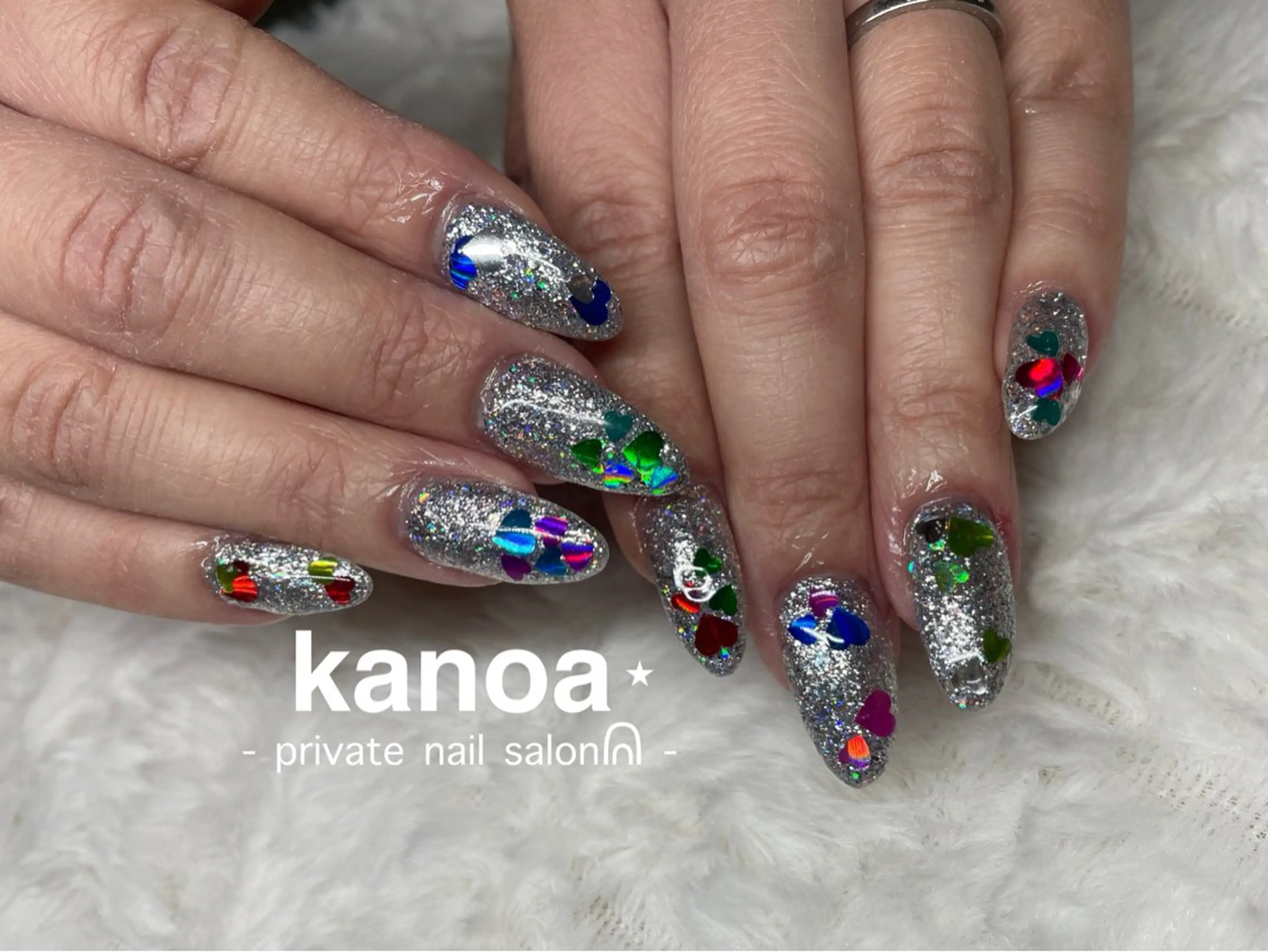 ネイル ハート kanoa nailのネイルデザイン