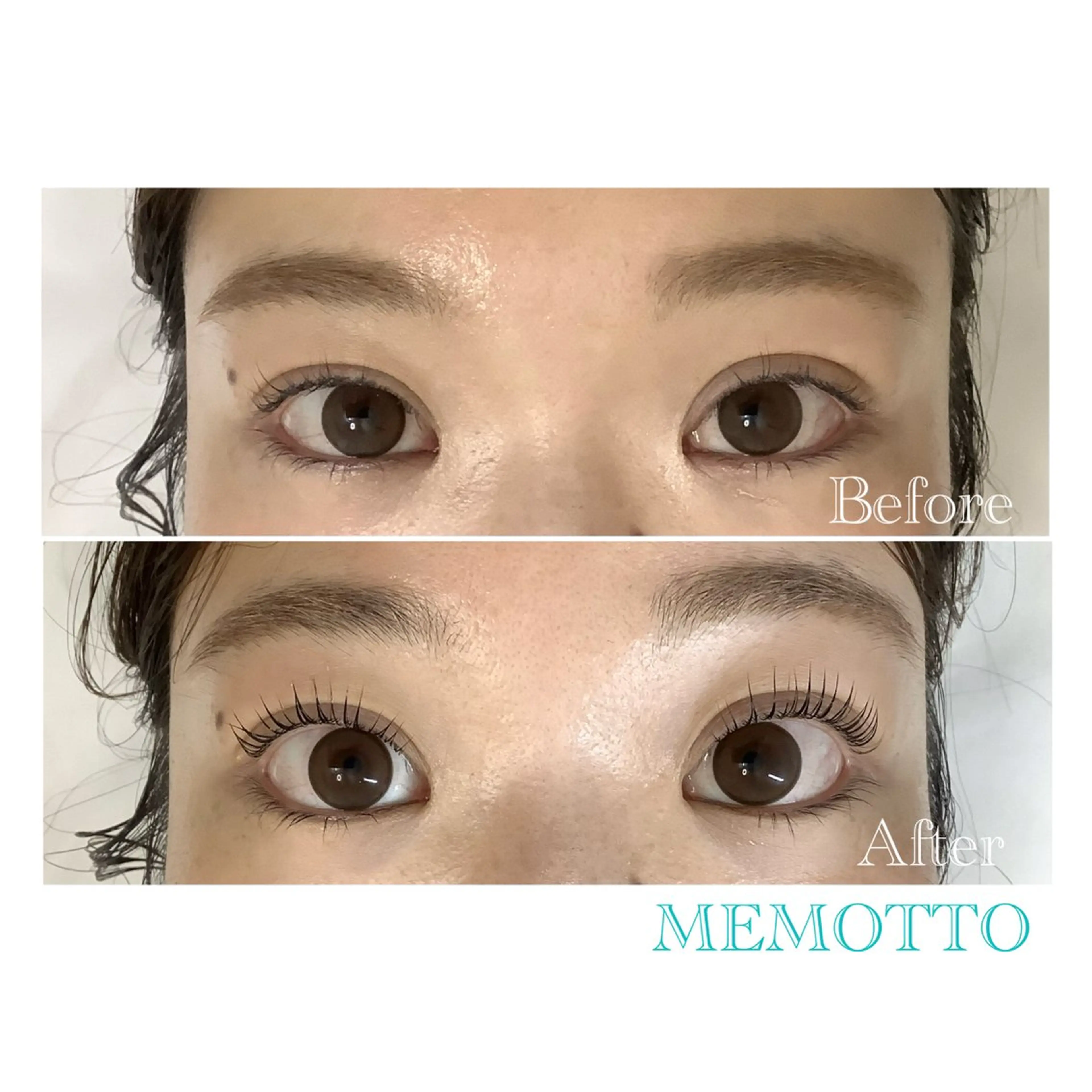 マツエク・マツパ 一重×まつ毛パーマ マツパ MEMOTTO CHIHIROのマツエク・マツパデザイン