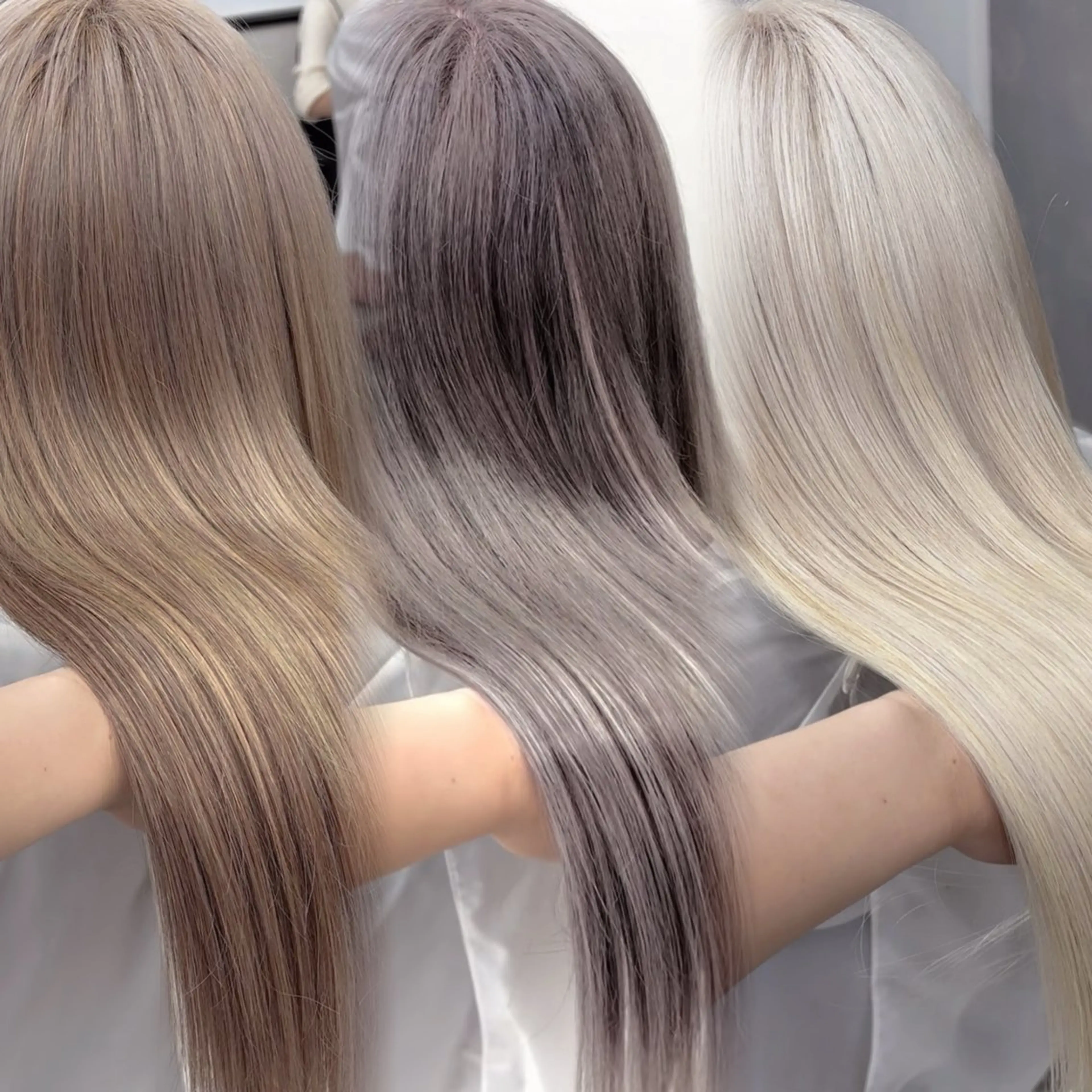 ロング カラー シールエクステ ブリーチ ハイトーンカラー エクステ ヘアカラー トリートメント エクステ ヘアセット 絶対可愛い宣言💝横 浜エクステみさき🪄のヘアスタイル