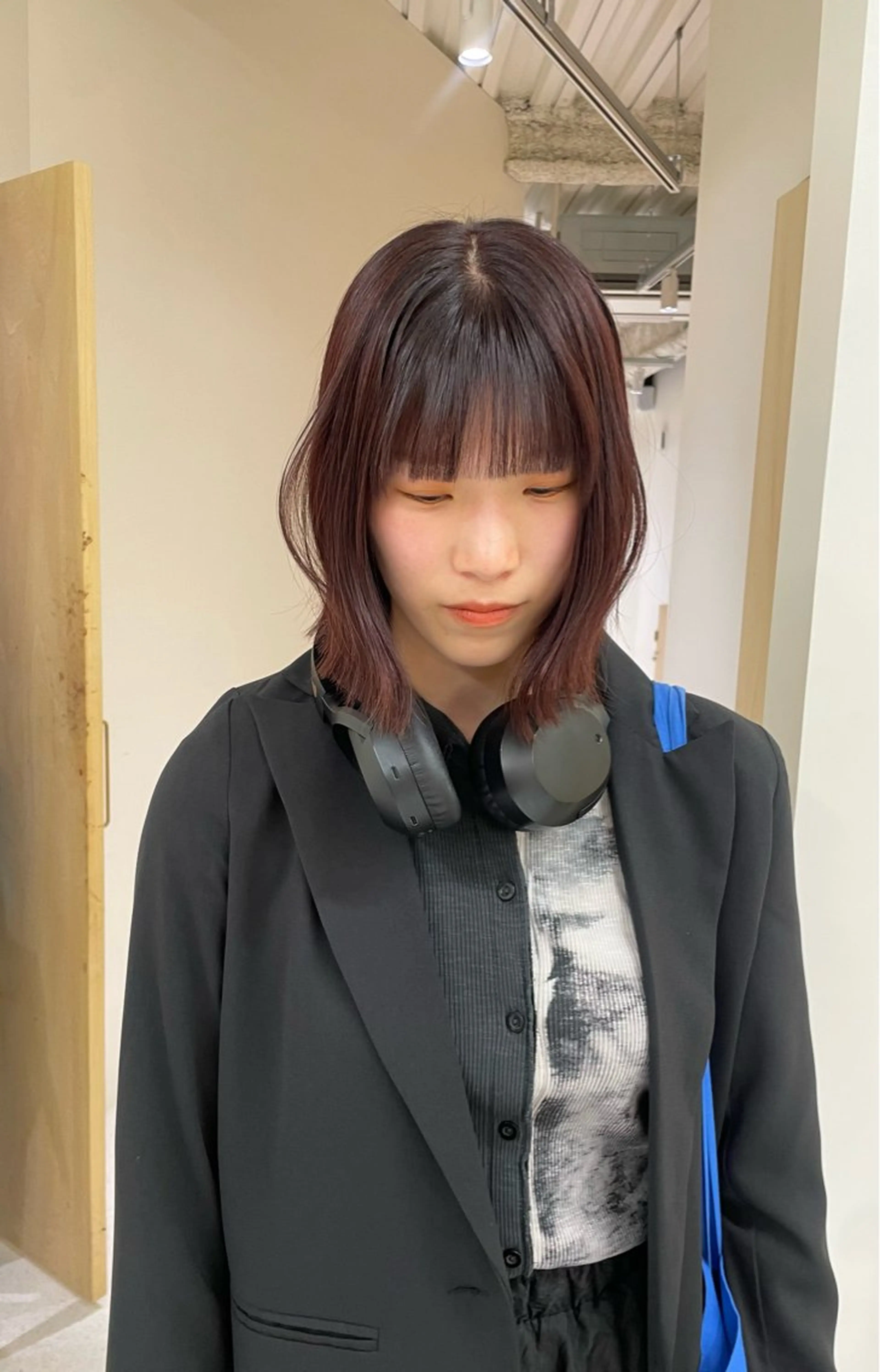 ミディアム DEE okumuraのヘアスタイル