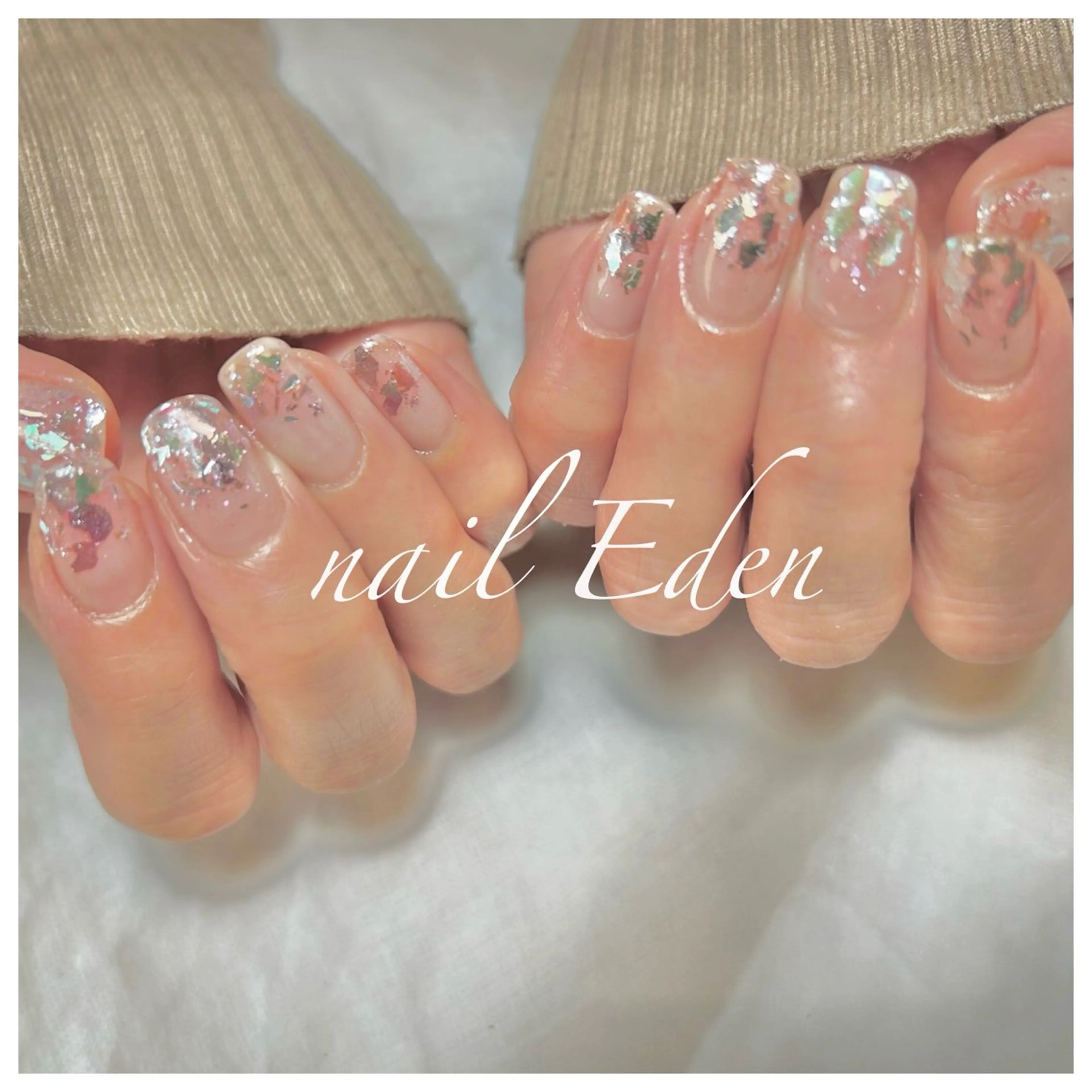 ネイル 持ち込み ハンドネイル ハンドケア Eden　private nail saron所属・Eden ♾️のネイルデザイン