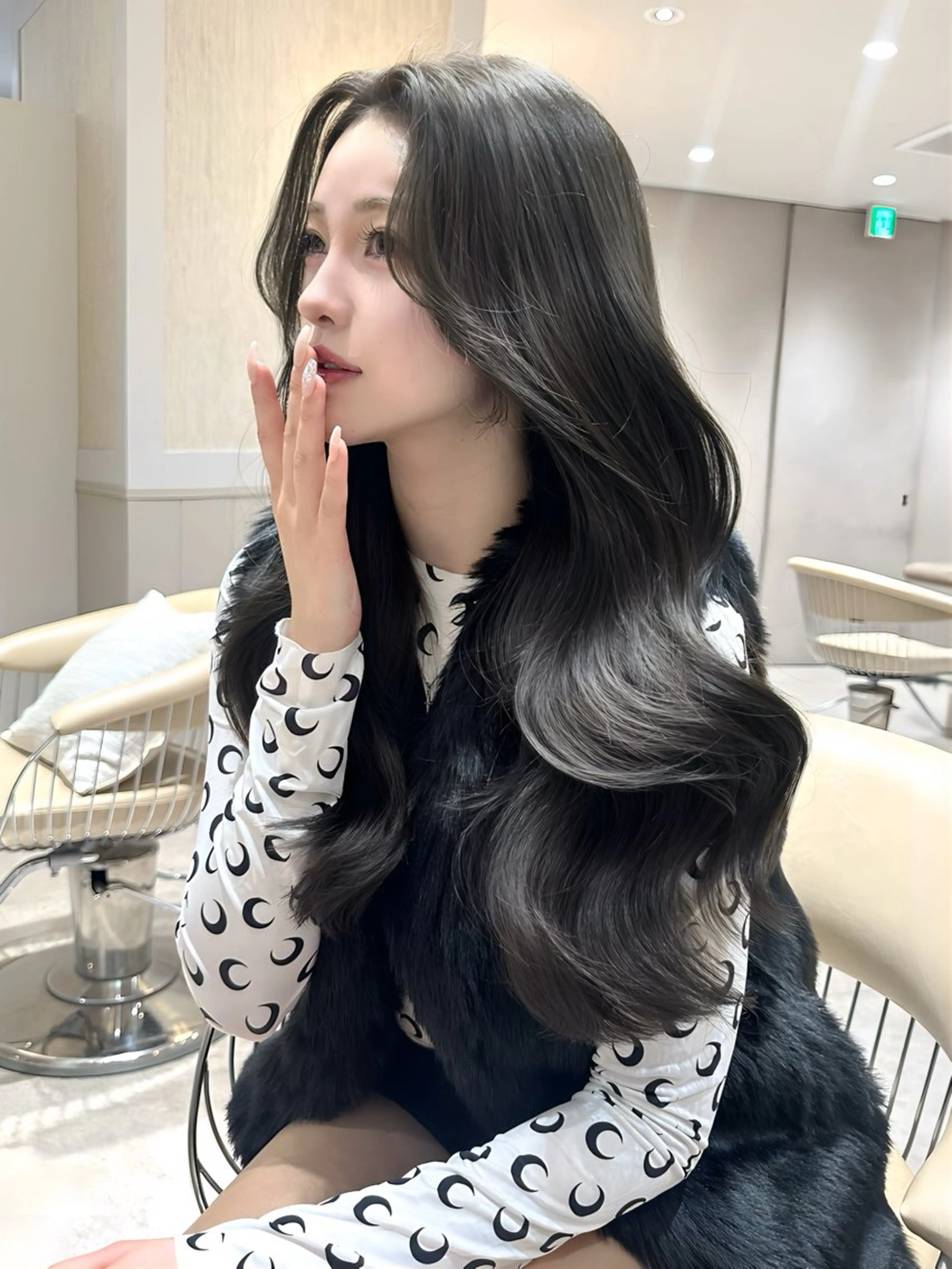 ロング ♡Yoshino♡ 色っぽトレンドヘアのヘアスタイル