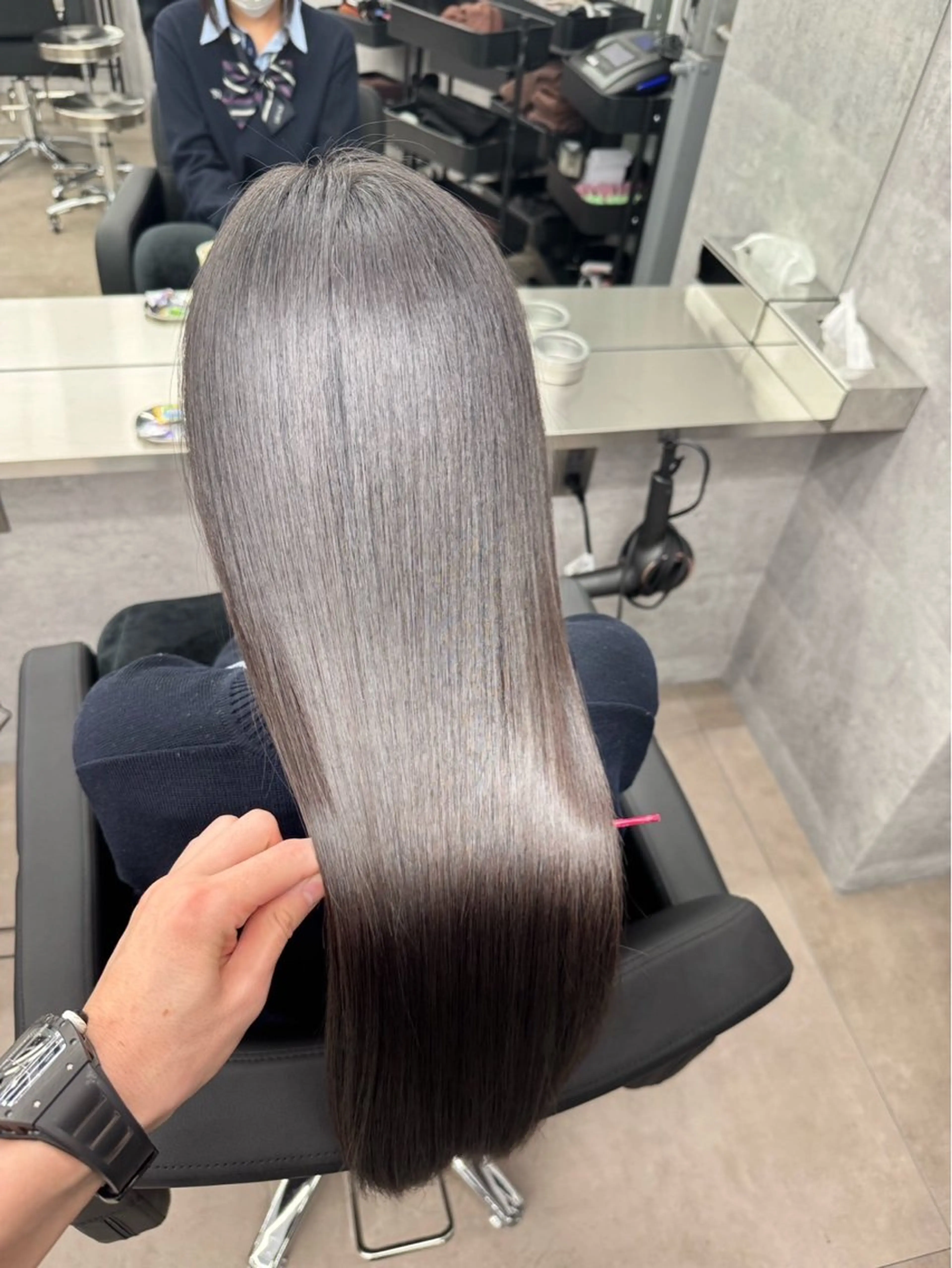 ロング カラー パーマ カット ヘアカラー トリートメント 🌈艶髪/髪質改善 新宿itouのヘアスタイル