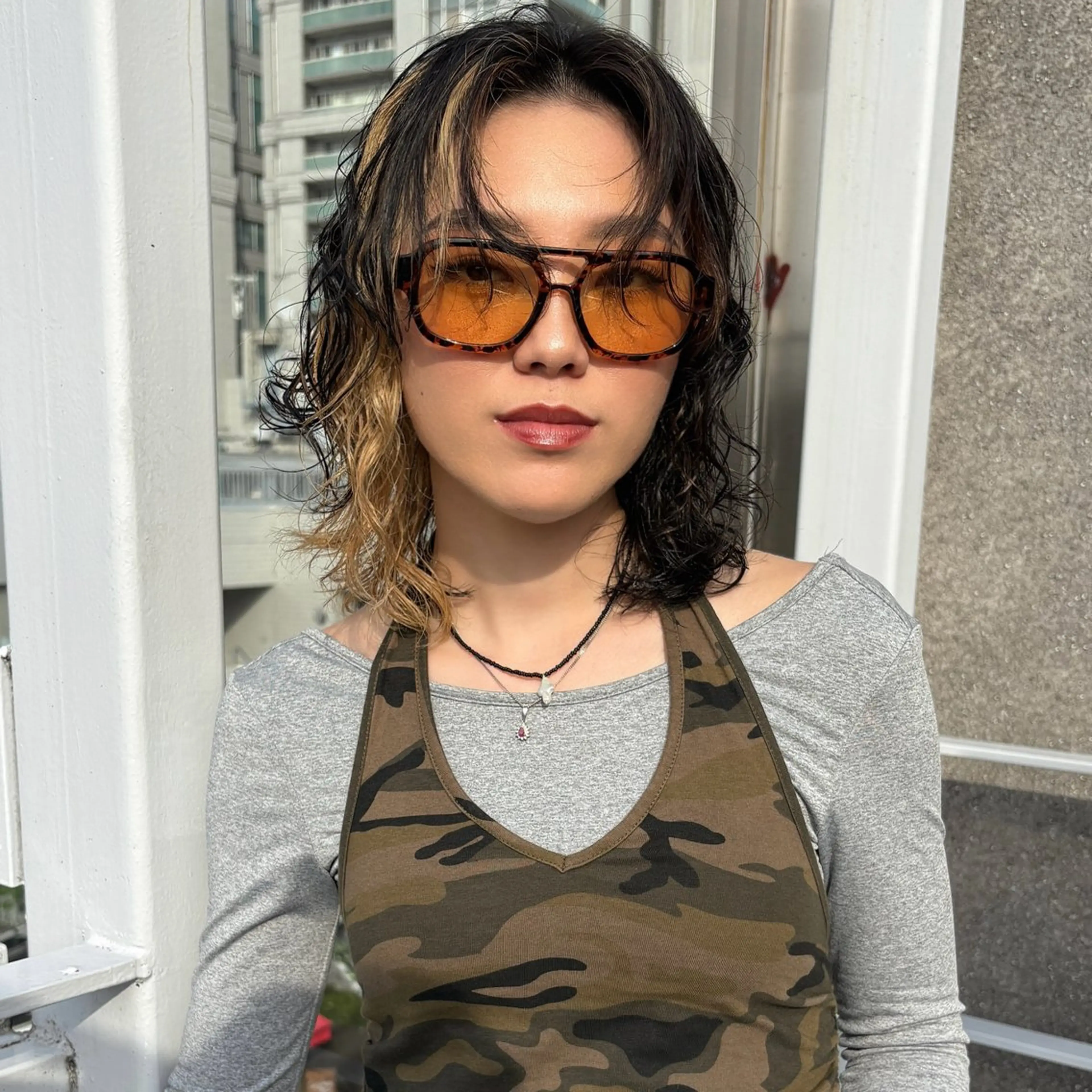 ミディアム パーマ ミディアムパーマ レイヤーカット FBeauty 青山店所属・パーマ特化美容師 表参道のヘアスタイル